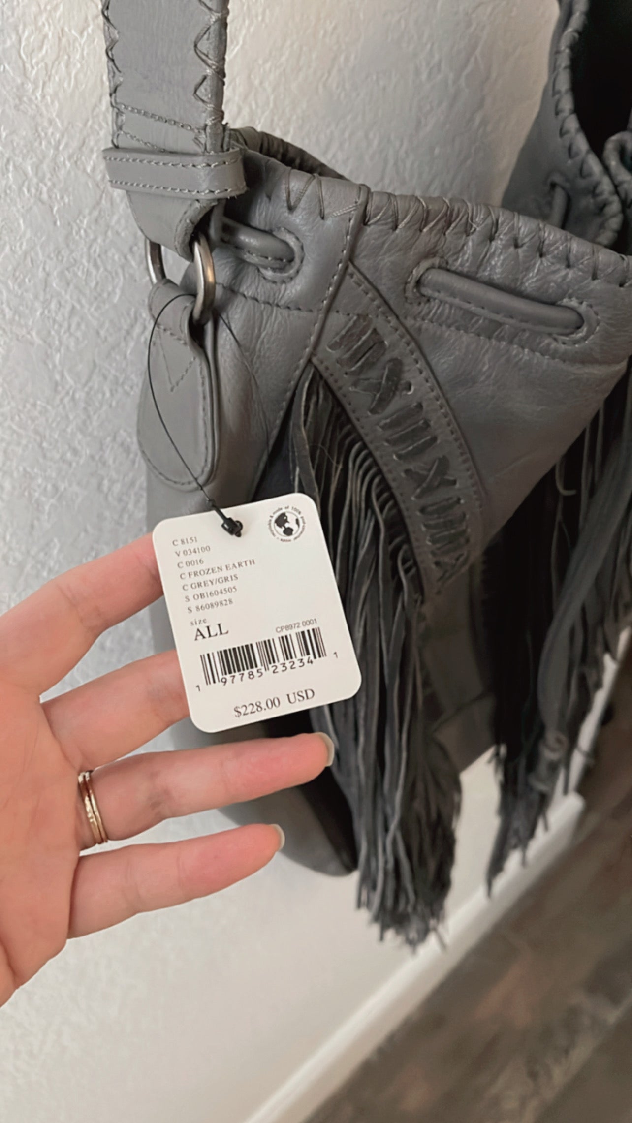 NWT Free People Amarillo Bag