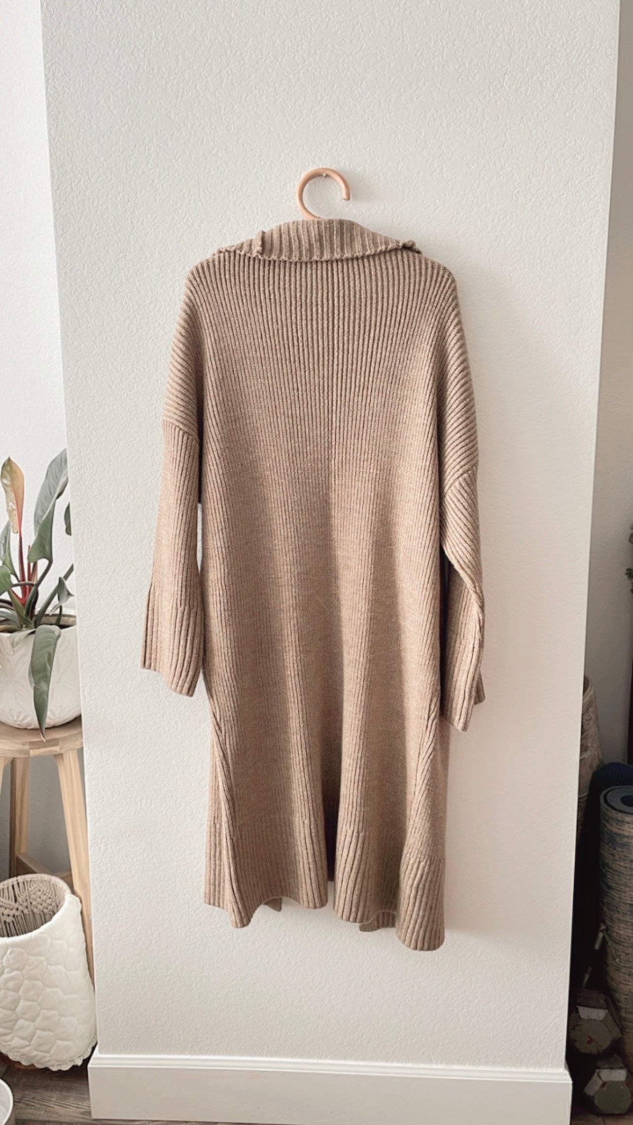 NWOT Free People Finely Maxi Cardigan (MEDIUM)