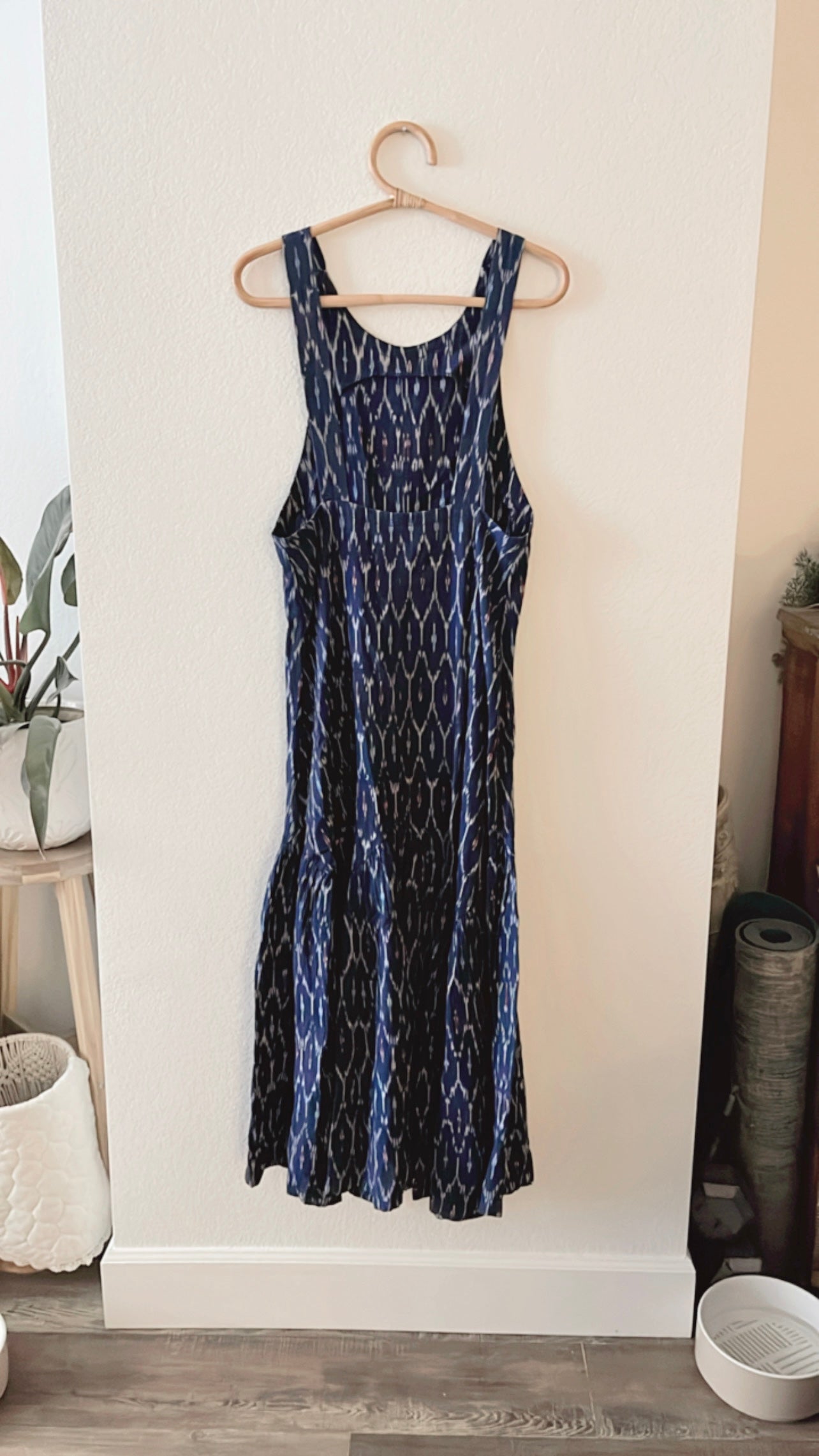 NWOT Free People Ikat Print Maxi (SMALL)