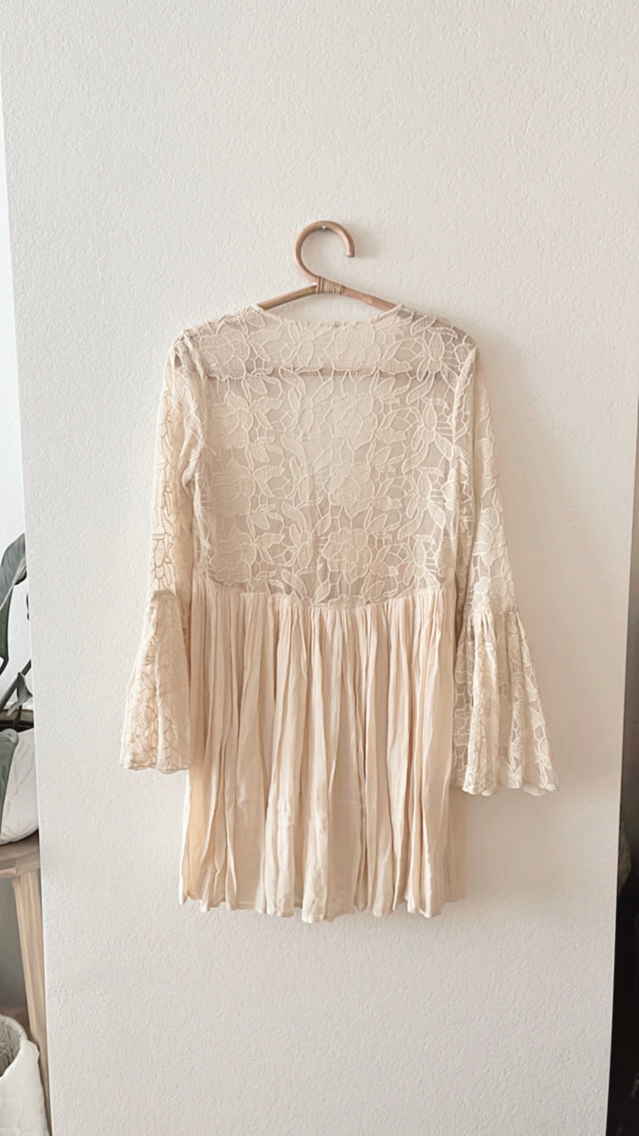 EUC Free People Lace Top Tunic (MEDIUM)
