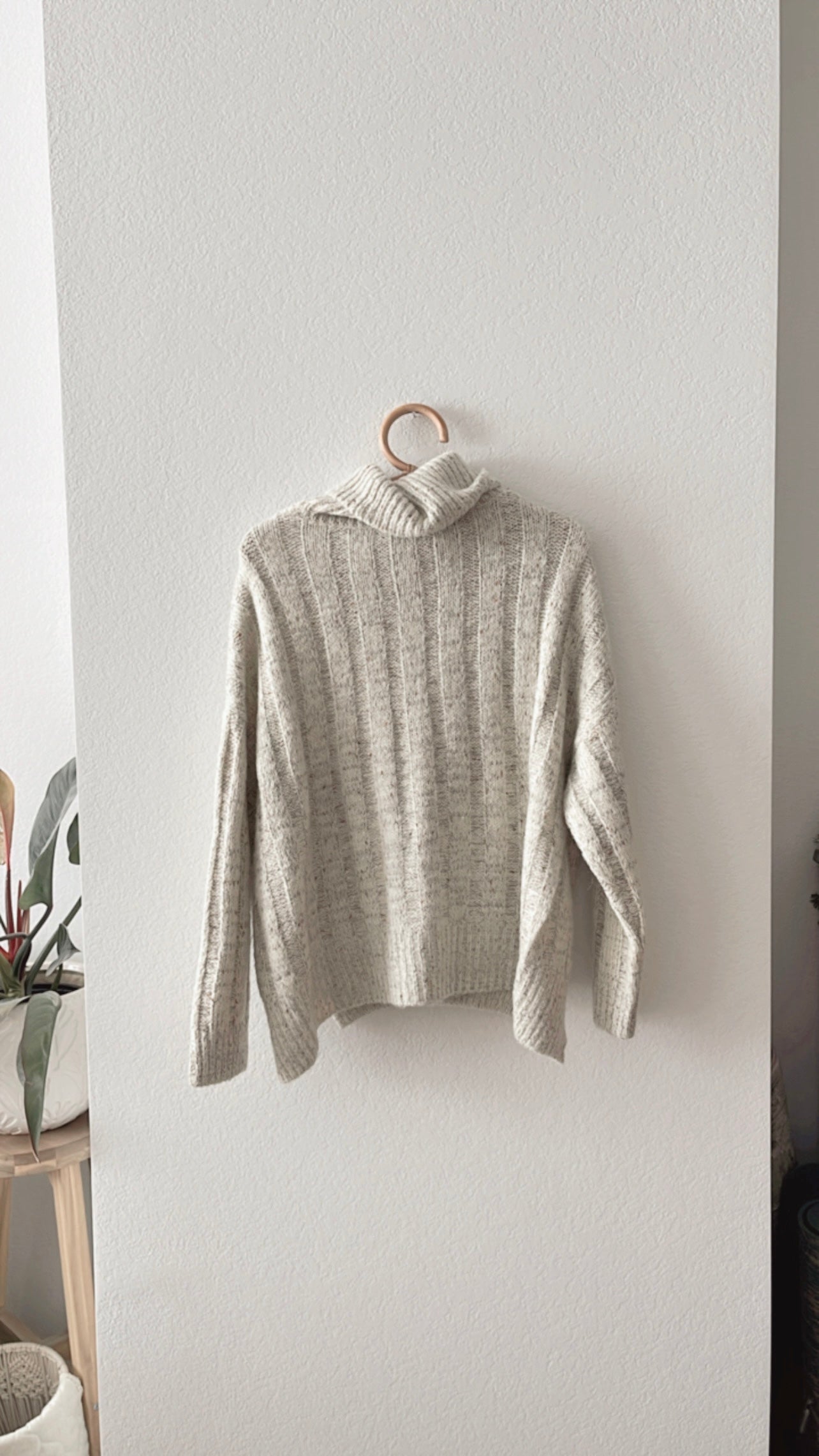 NWOT Moon River Turtleneck Sweater (LARGE)