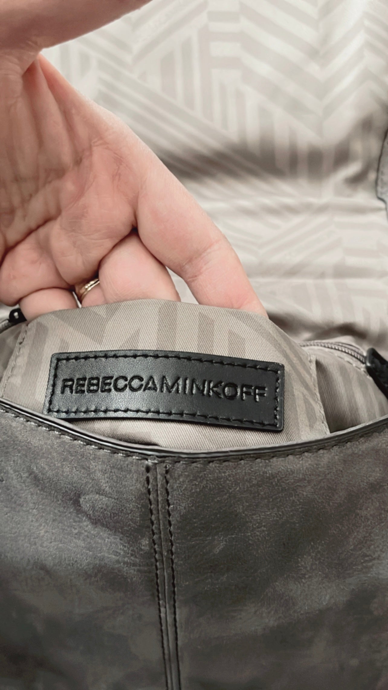 EUC Rebecca Minkoff Suede Crossbody Bag