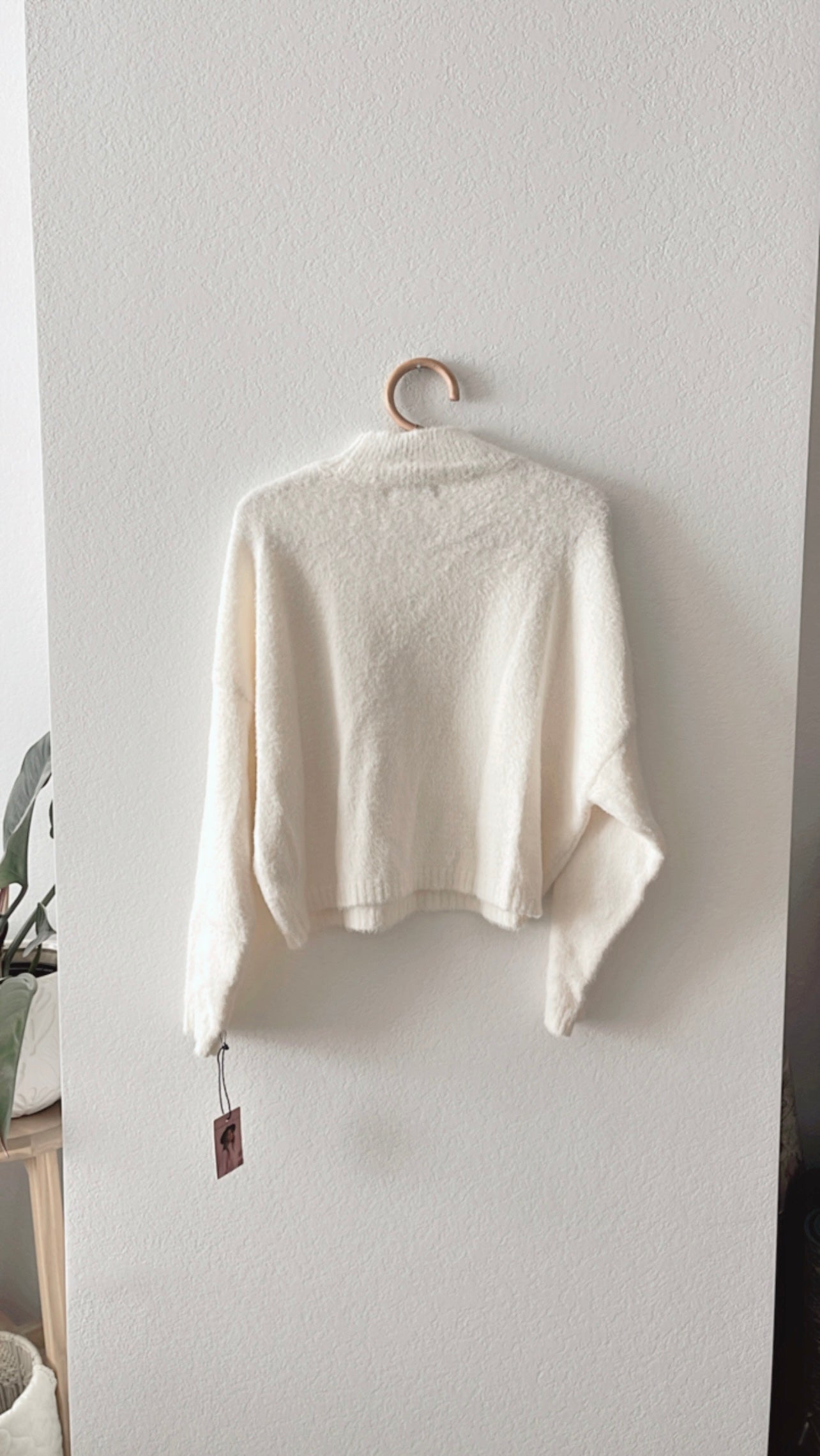 NWT Sincerely Jules Mock Neck Sweater (MEDIUM)