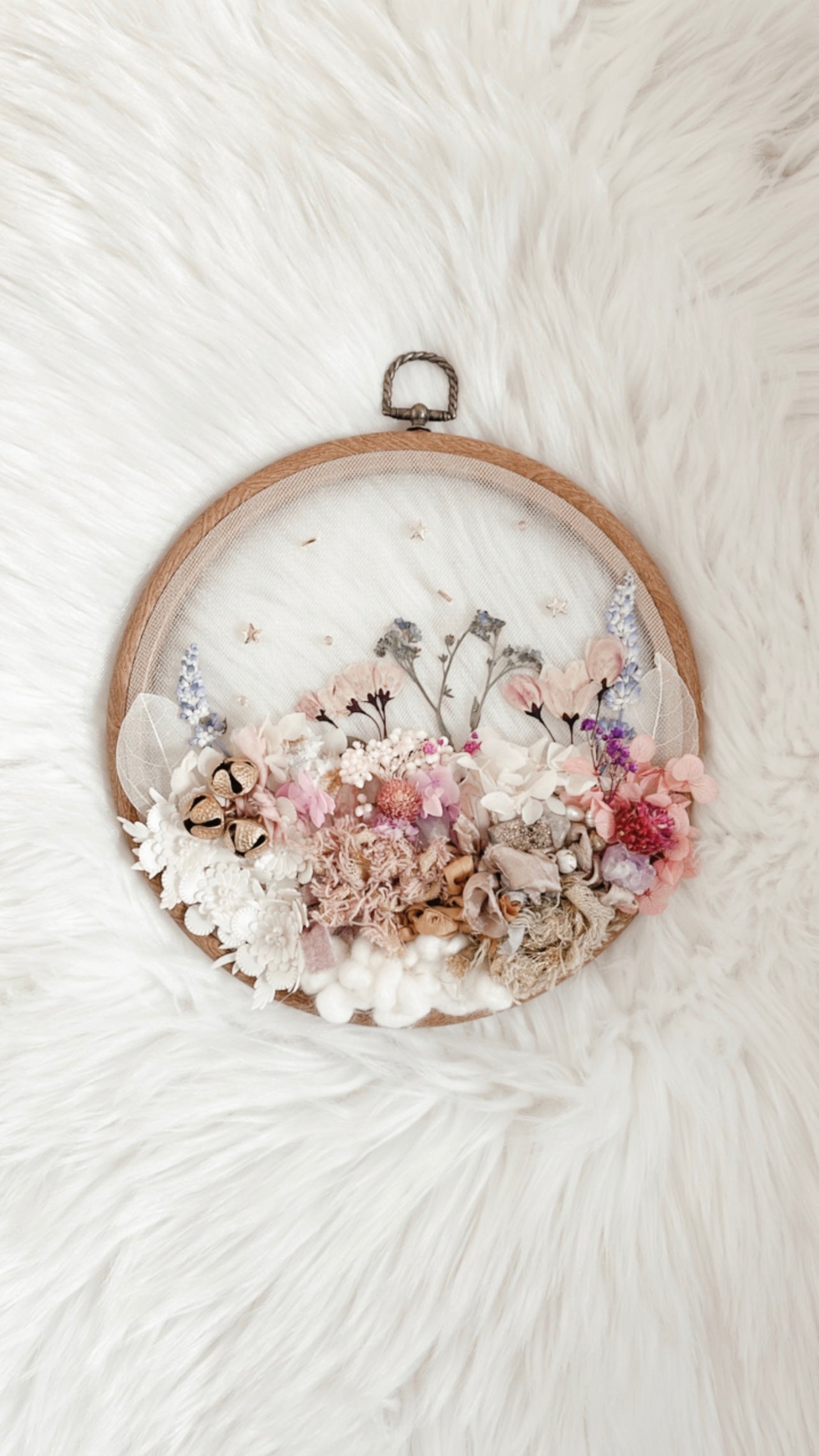 Annalise Mixed Media Hoop