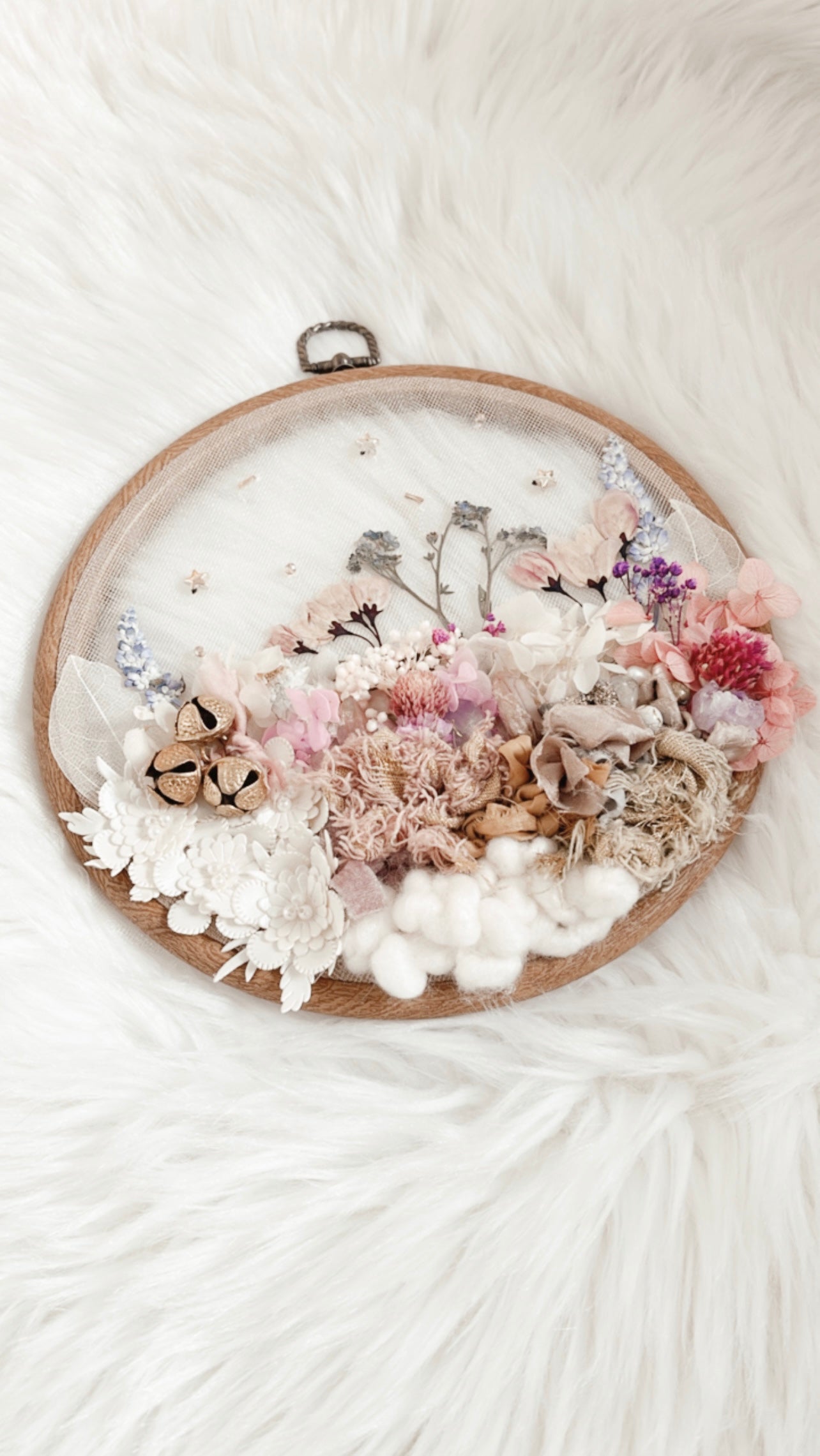 Annalise Mixed Media Hoop