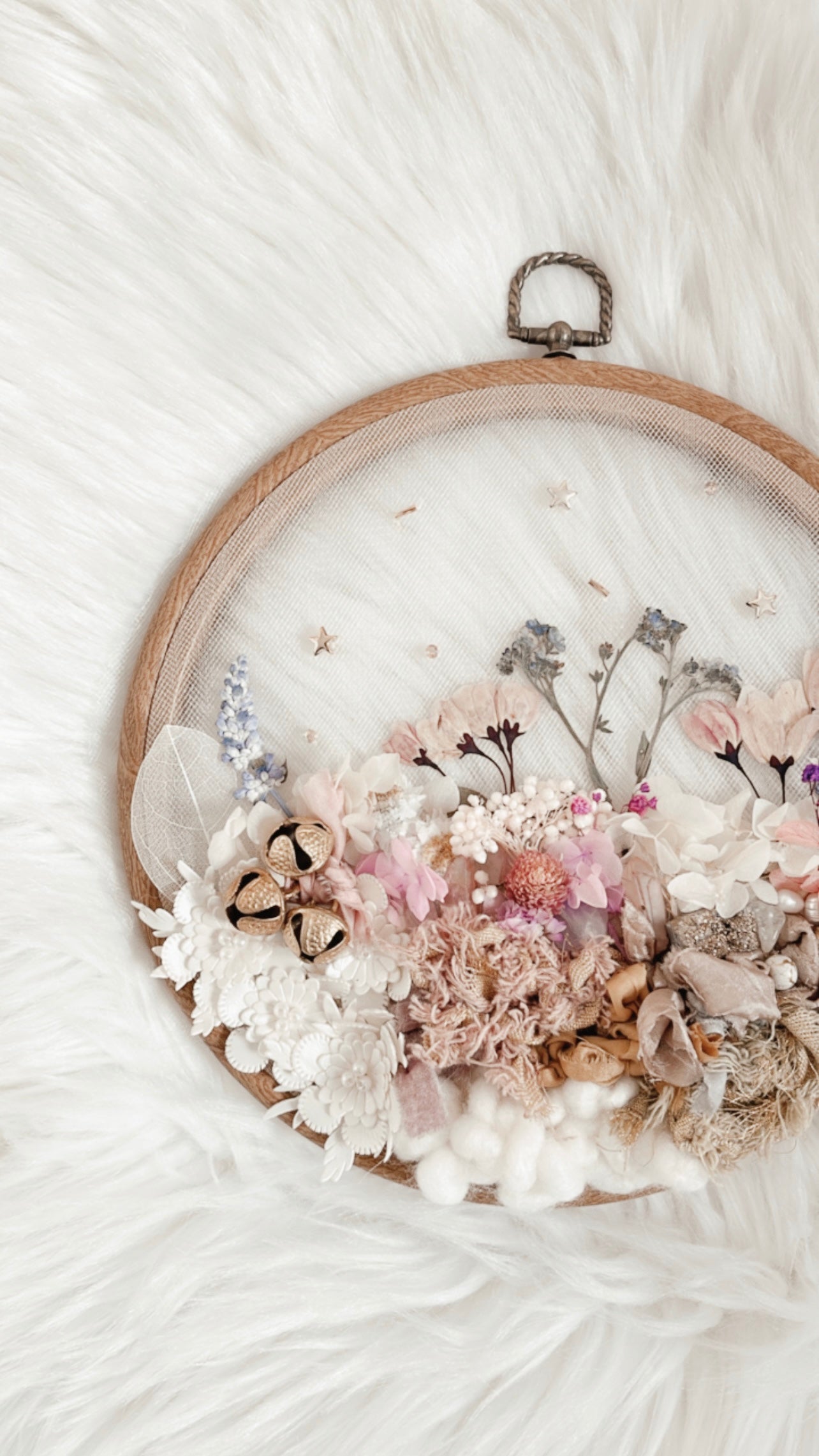 Annalise Mixed Media Hoop