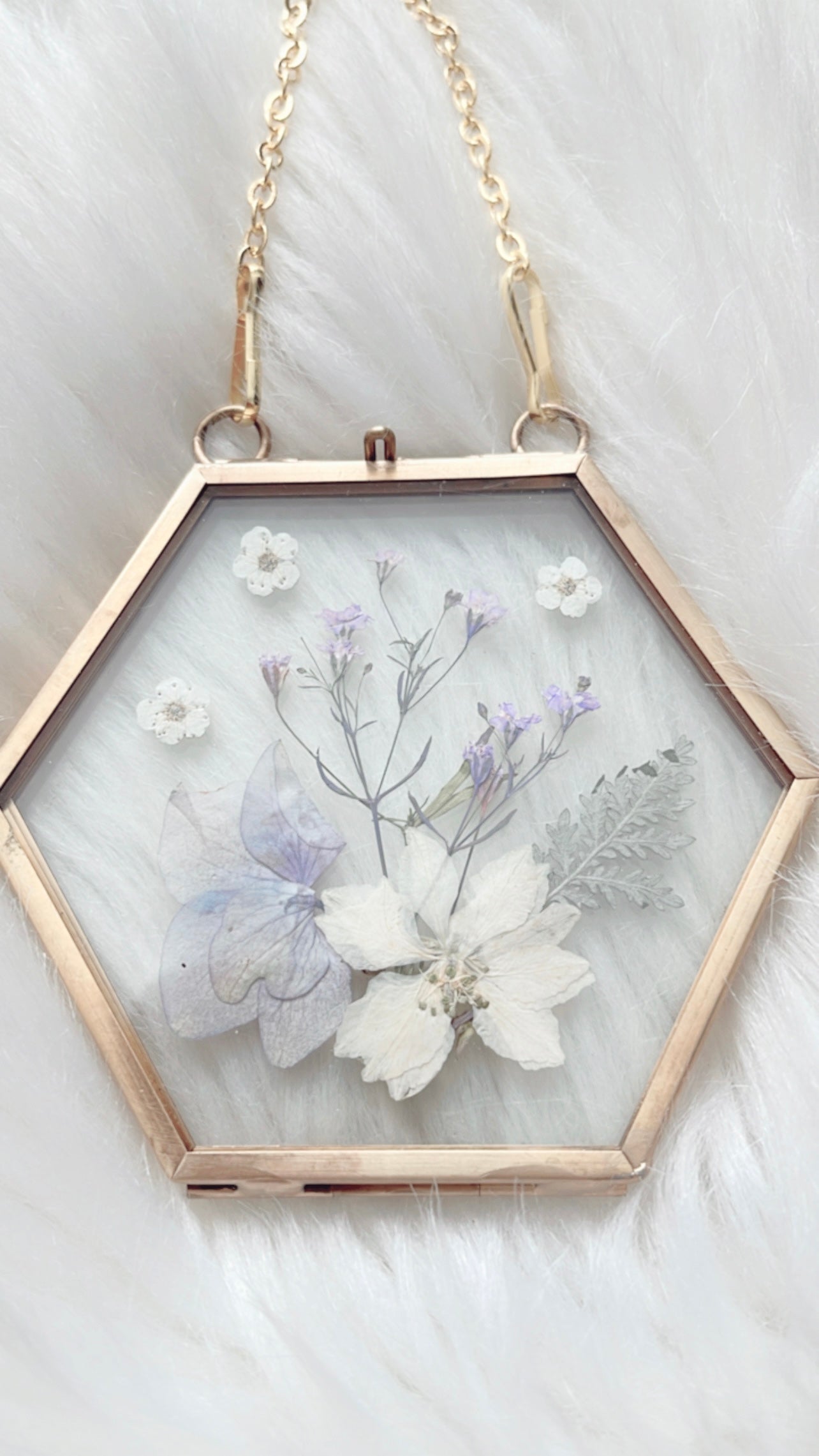 April Floral Frame