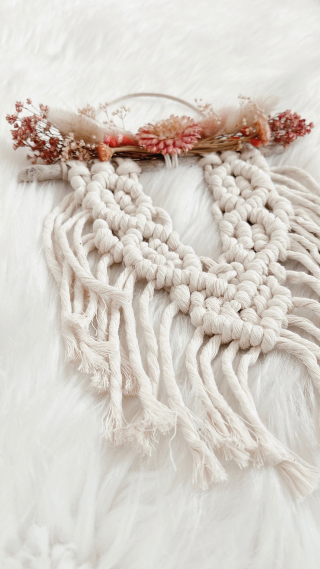 Auden Floral Macrame Hanging