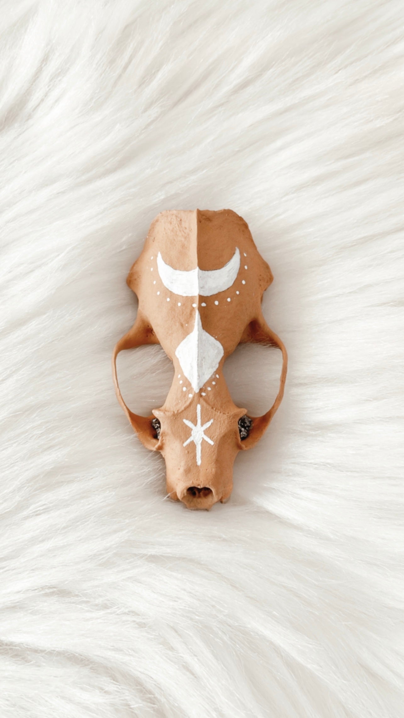 Aviva Mink Skull