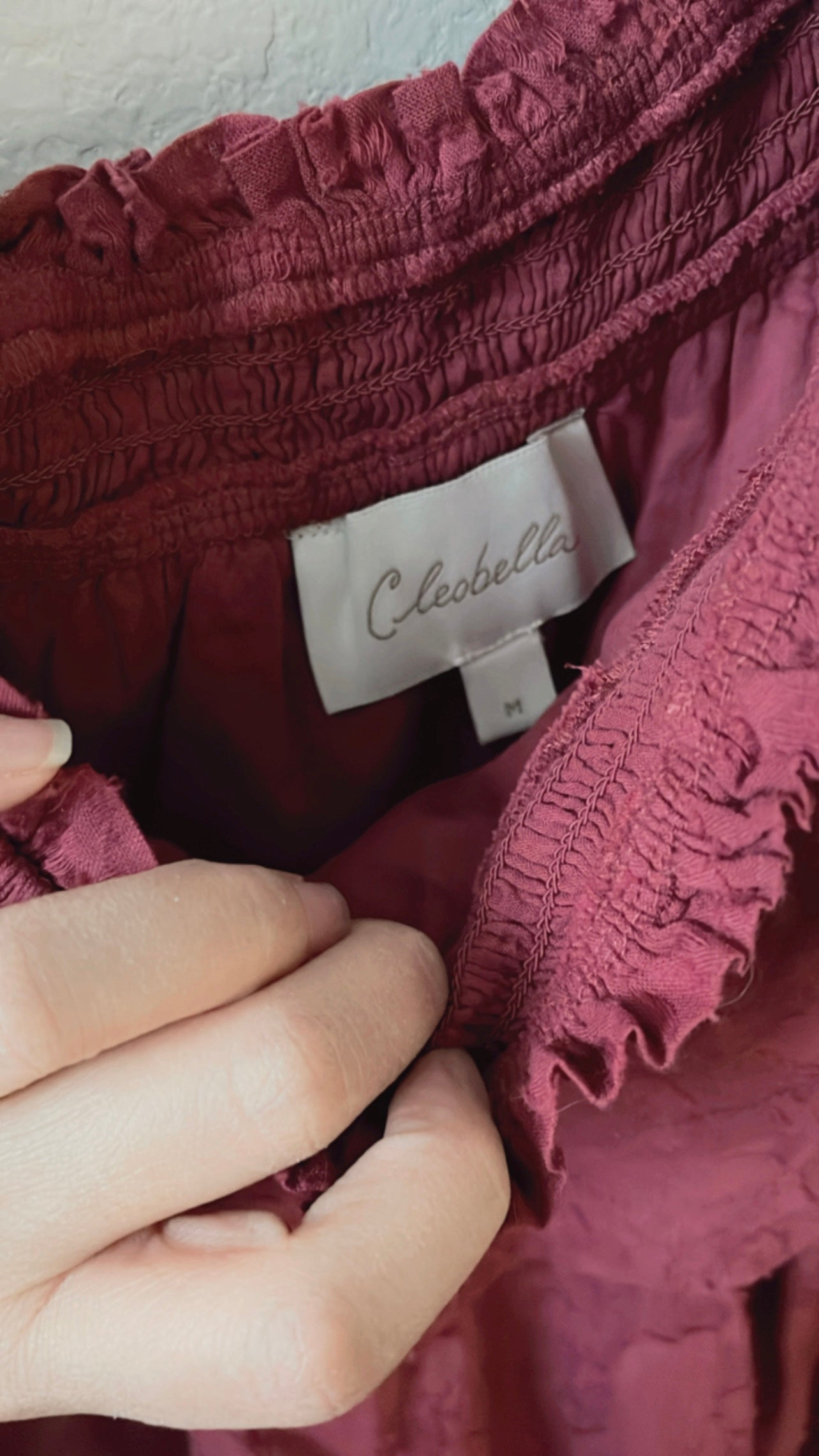 NWT Cleobella Cosette Mini Dress (MEDIUM)