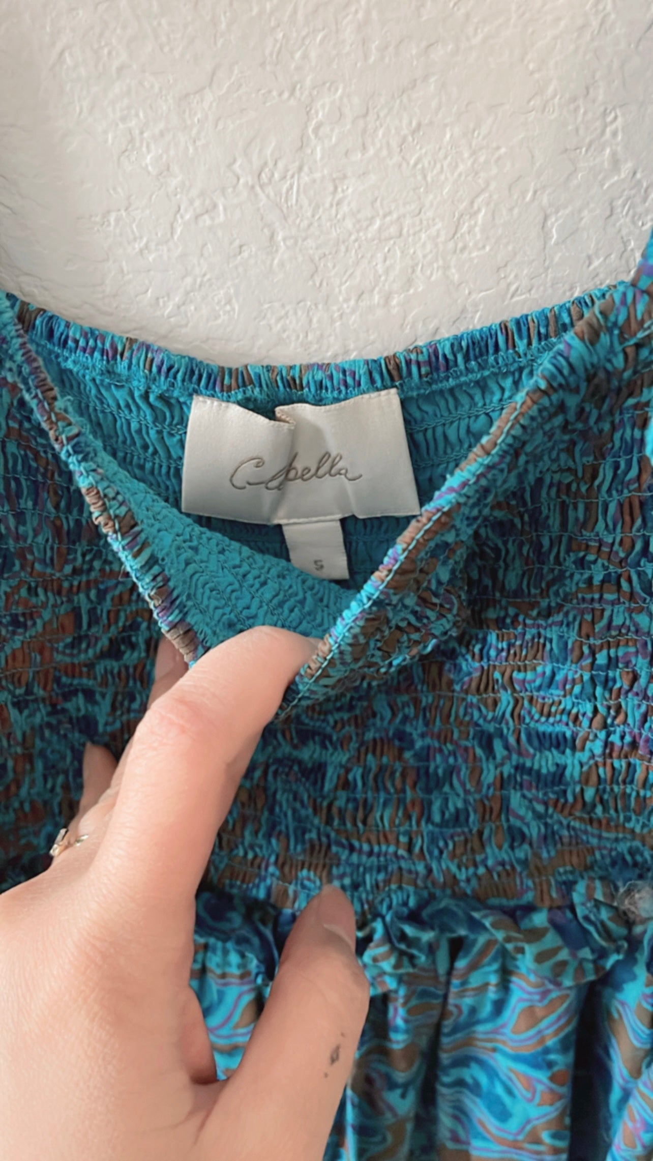 NWT Cleobella Marilyn Ruffled Maxi (SMALL)