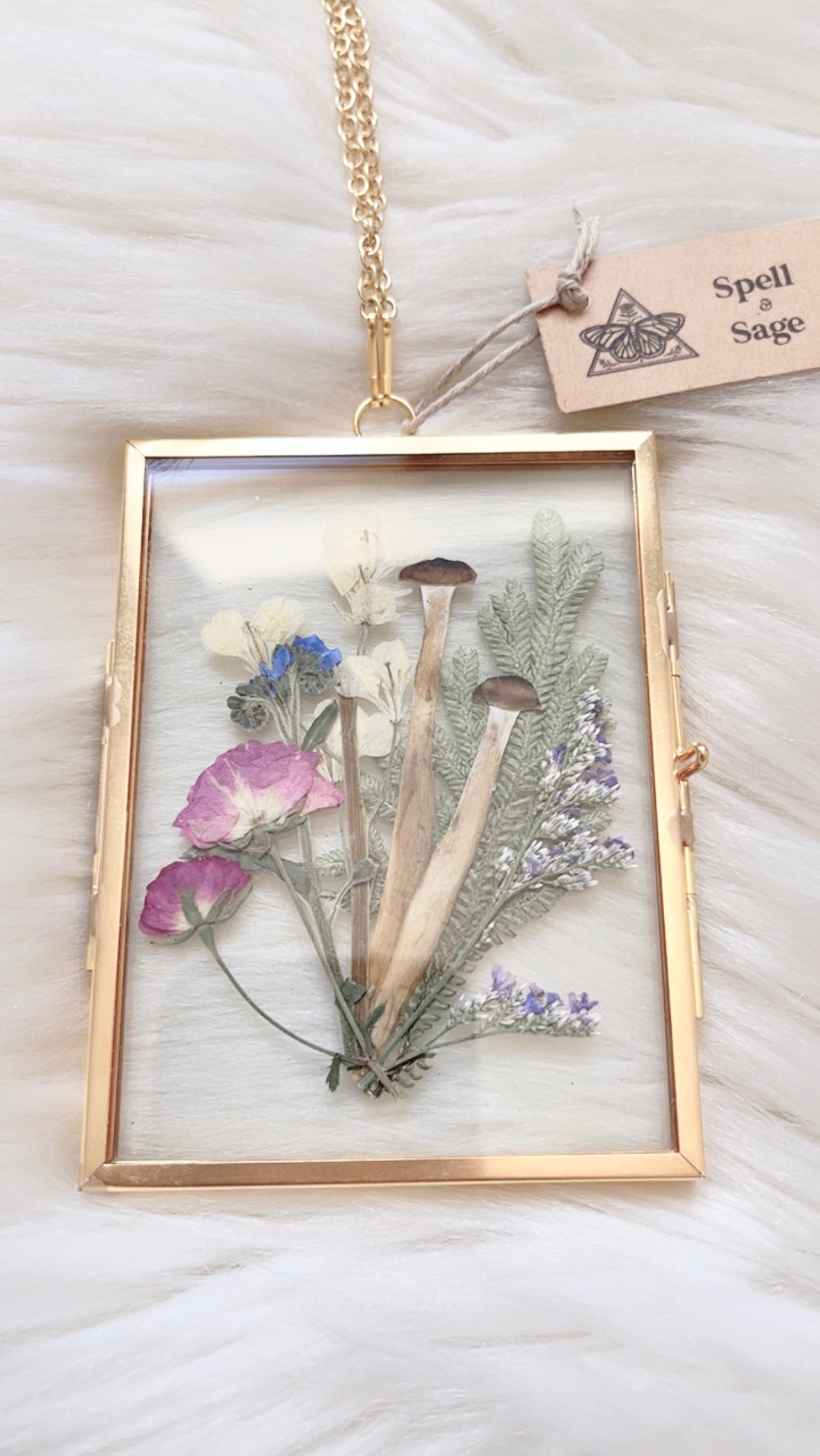 Dulcinea Mushie Floral Frame <3x4in>