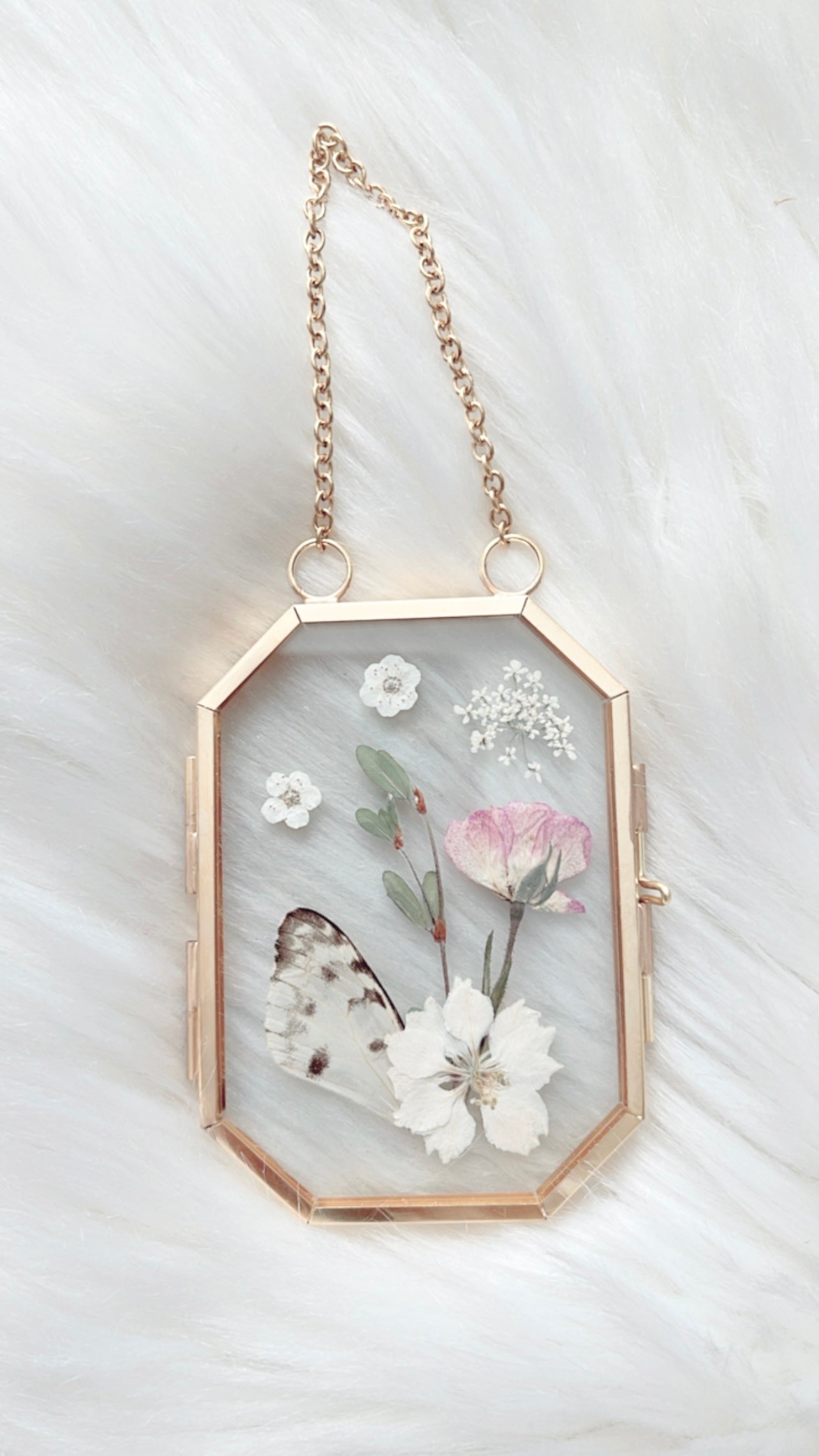 Felicity Butterfly Floral Frame