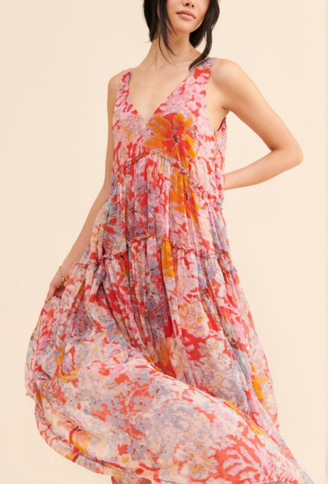 free people julianna maxi dress NWOT (MEDIUM) – spellandsage Model is 510 wearing Size:46.5 Minimalist Bridal Dress by CaeliNYC Lace Halter Neck Midi