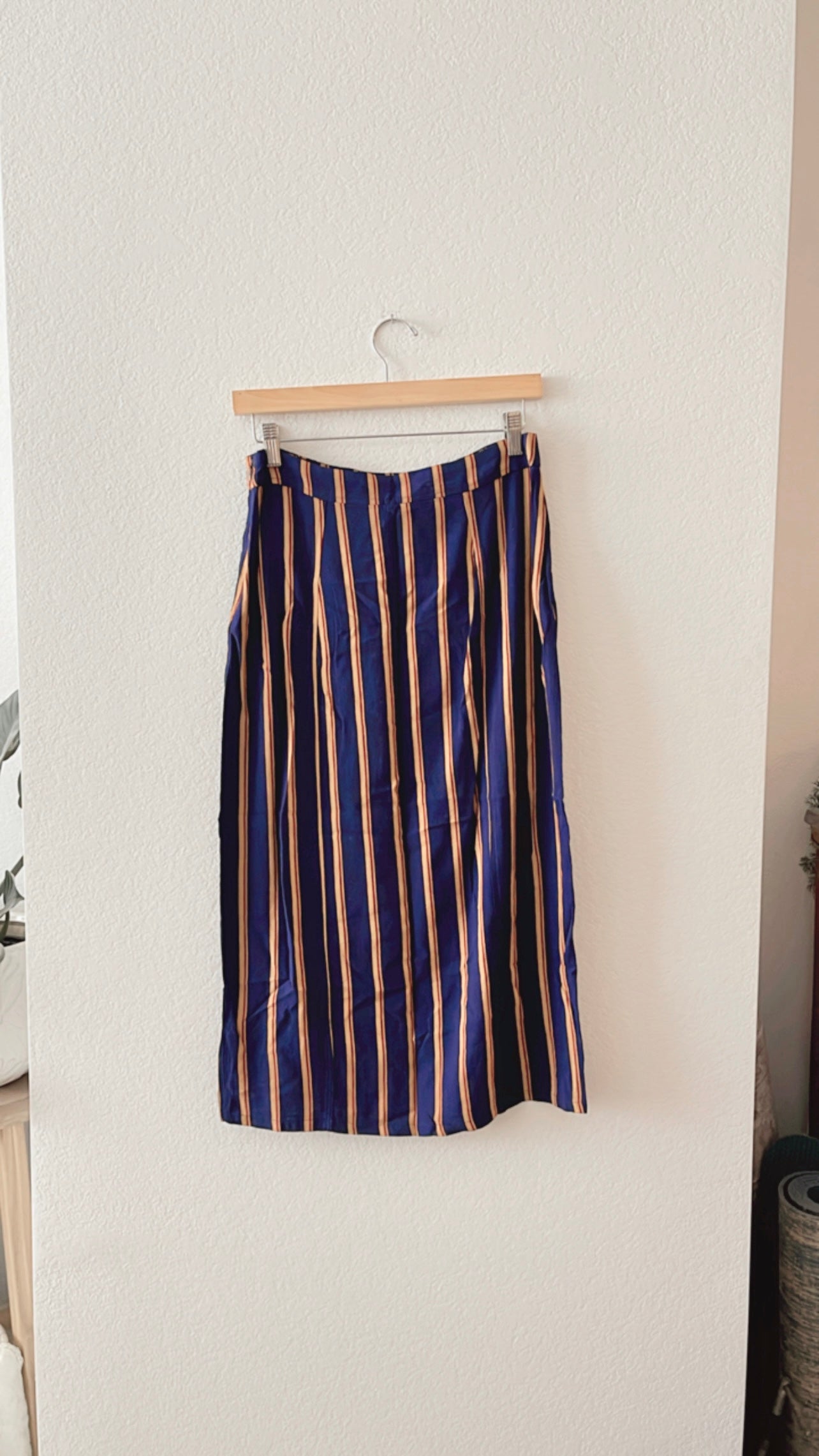 NWOT Free People Striped Midi Skirt (SIZE 6)