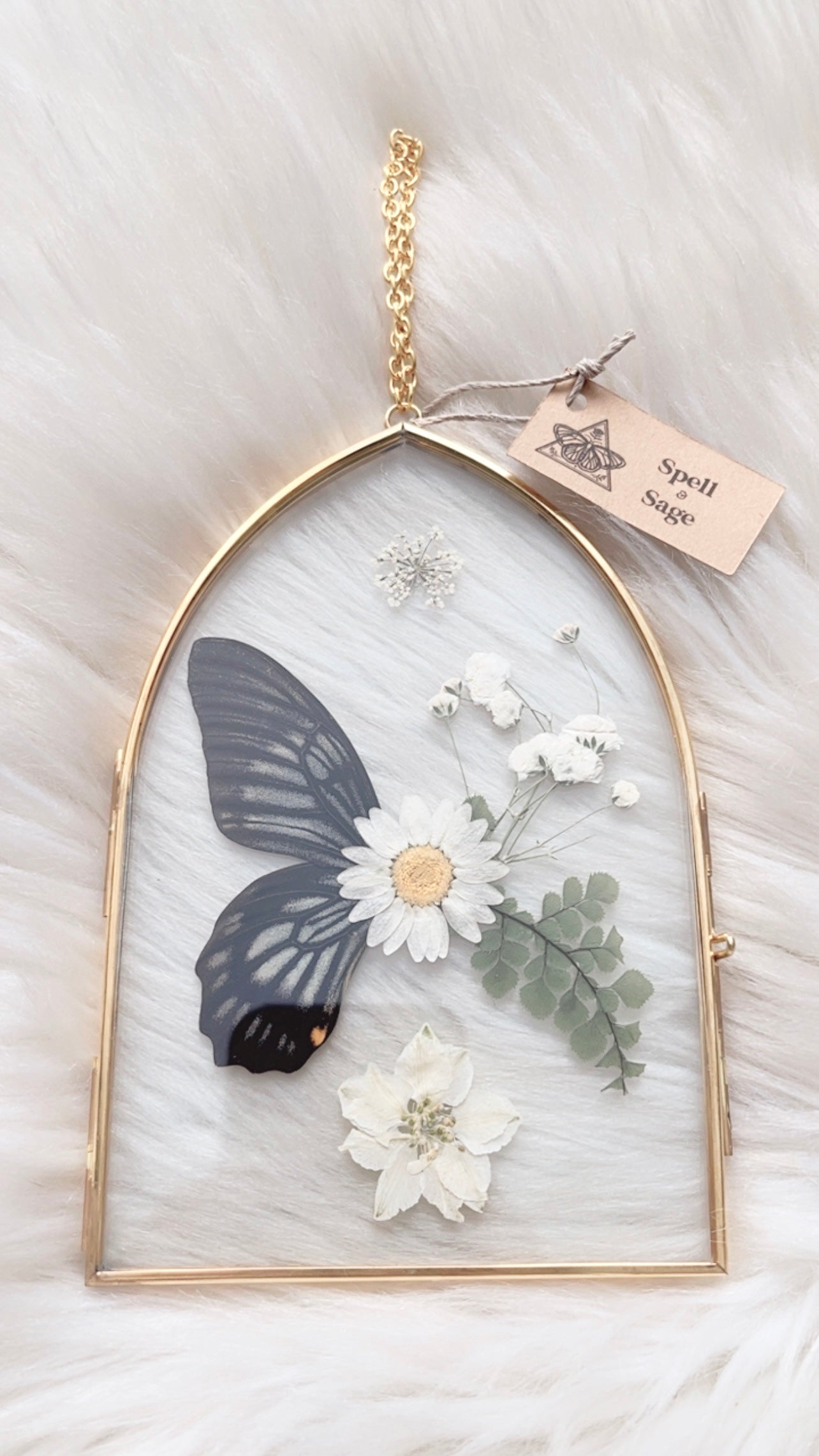 Gayle Butterfly Floral Frame <4x6in>