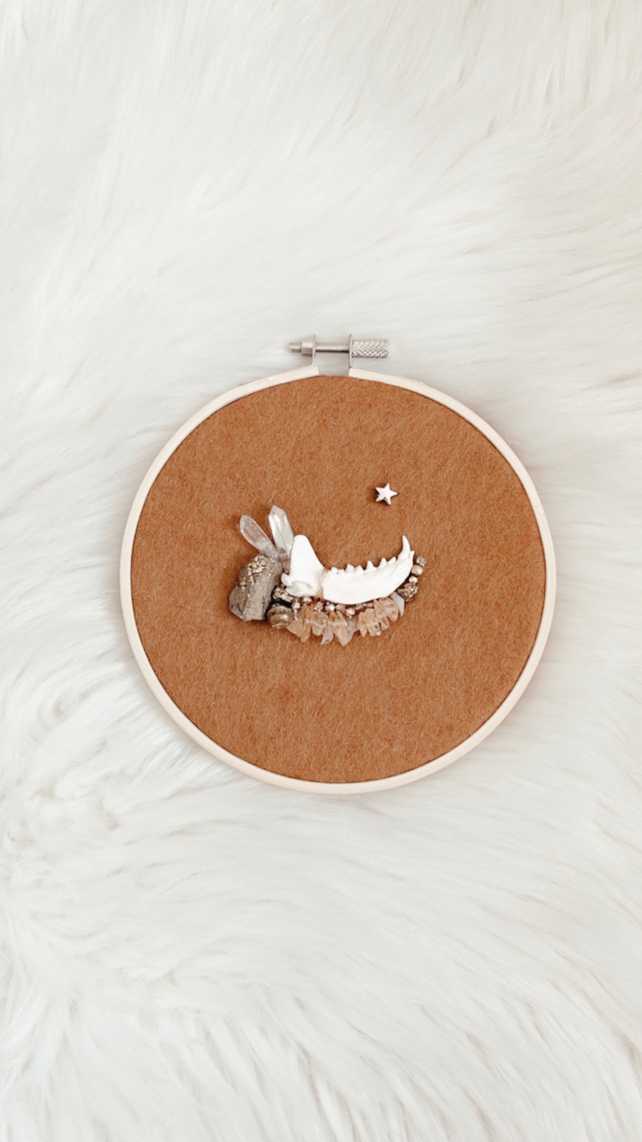 Hecate Mixed Media Hoop - 5in