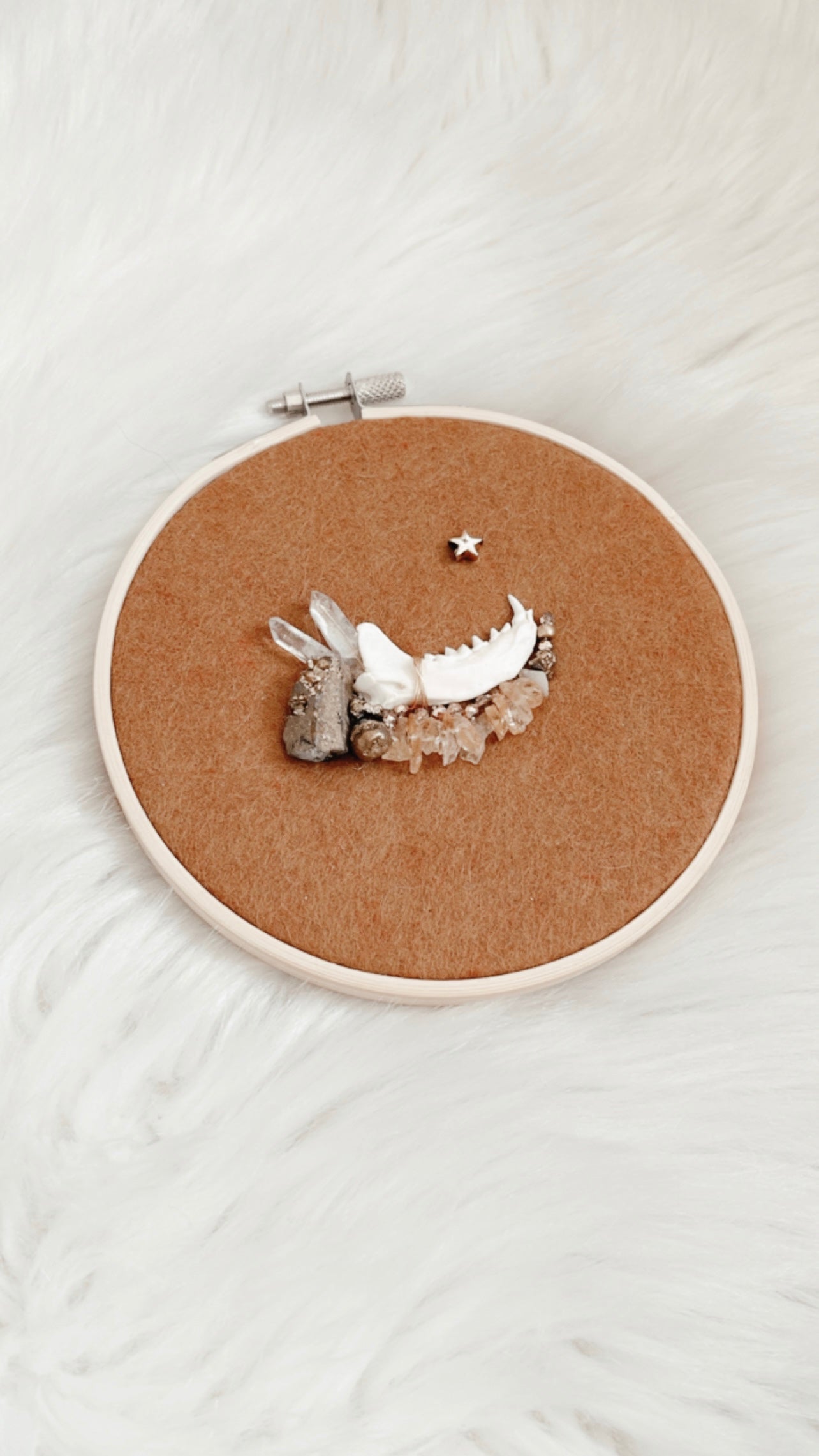 Hecate Mixed Media Hoop - 5in
