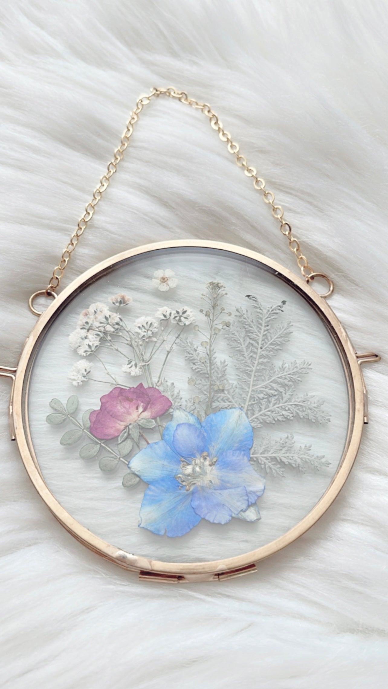 June Floral Frame