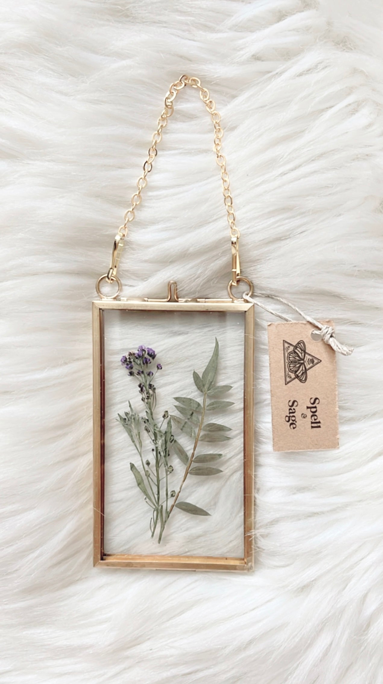 Juniper Floral Frame <2.5x4in>