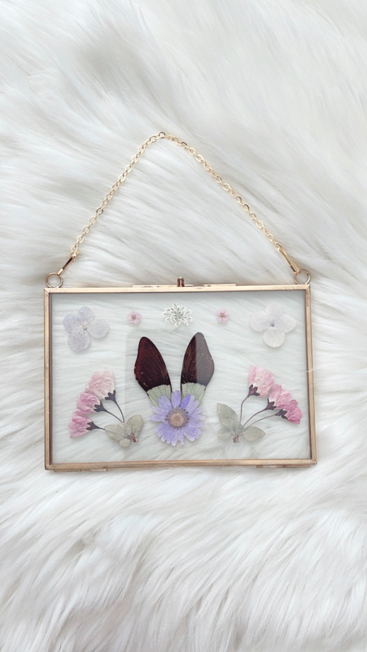 Lani Cicada Floral Frame