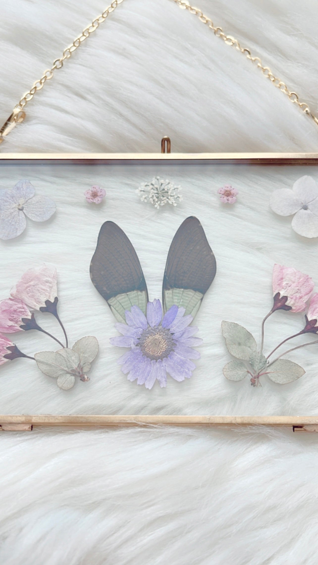 Lani Cicada Floral Frame