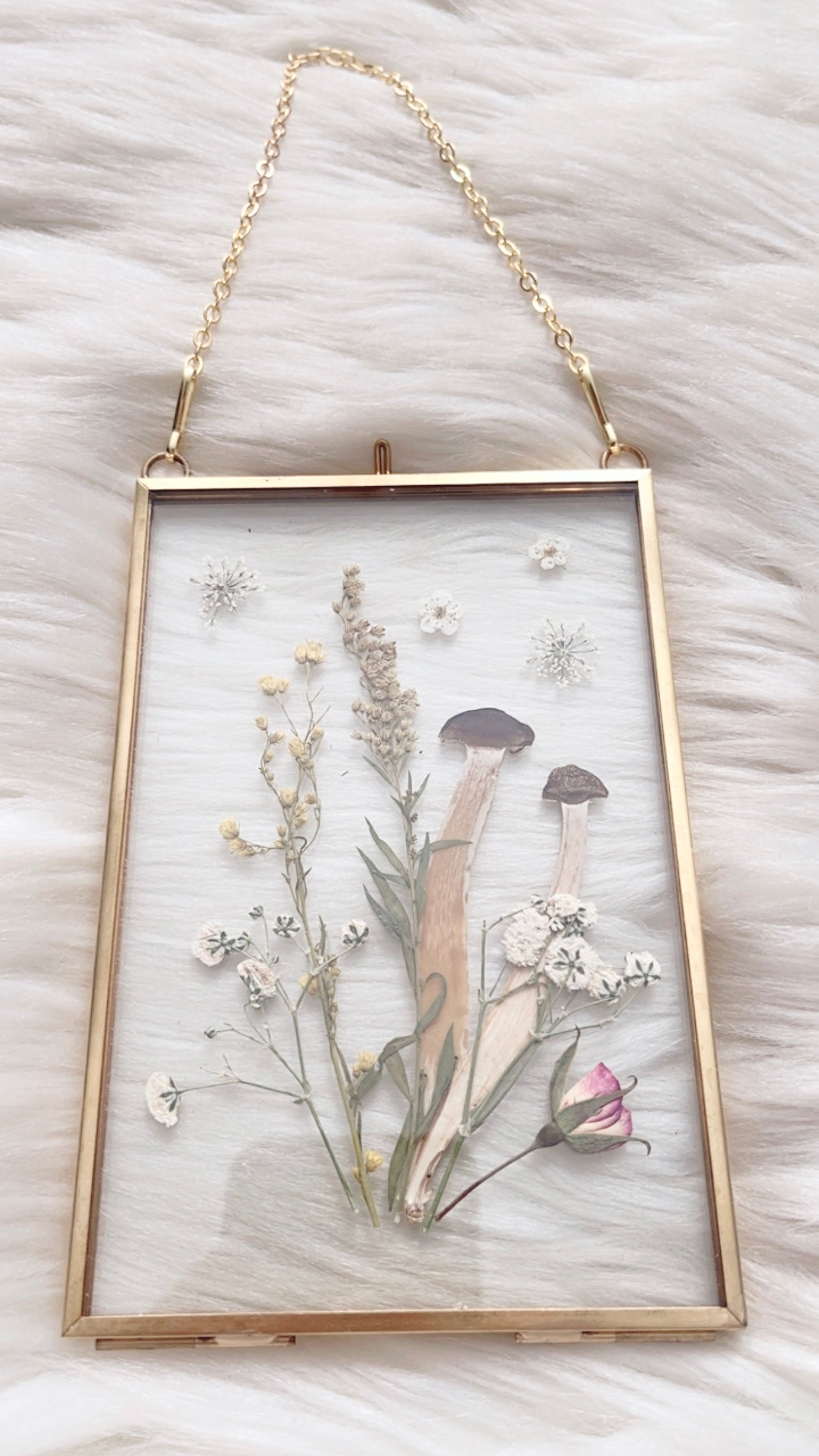 Lori Mushie Floral Frame <4x6in>