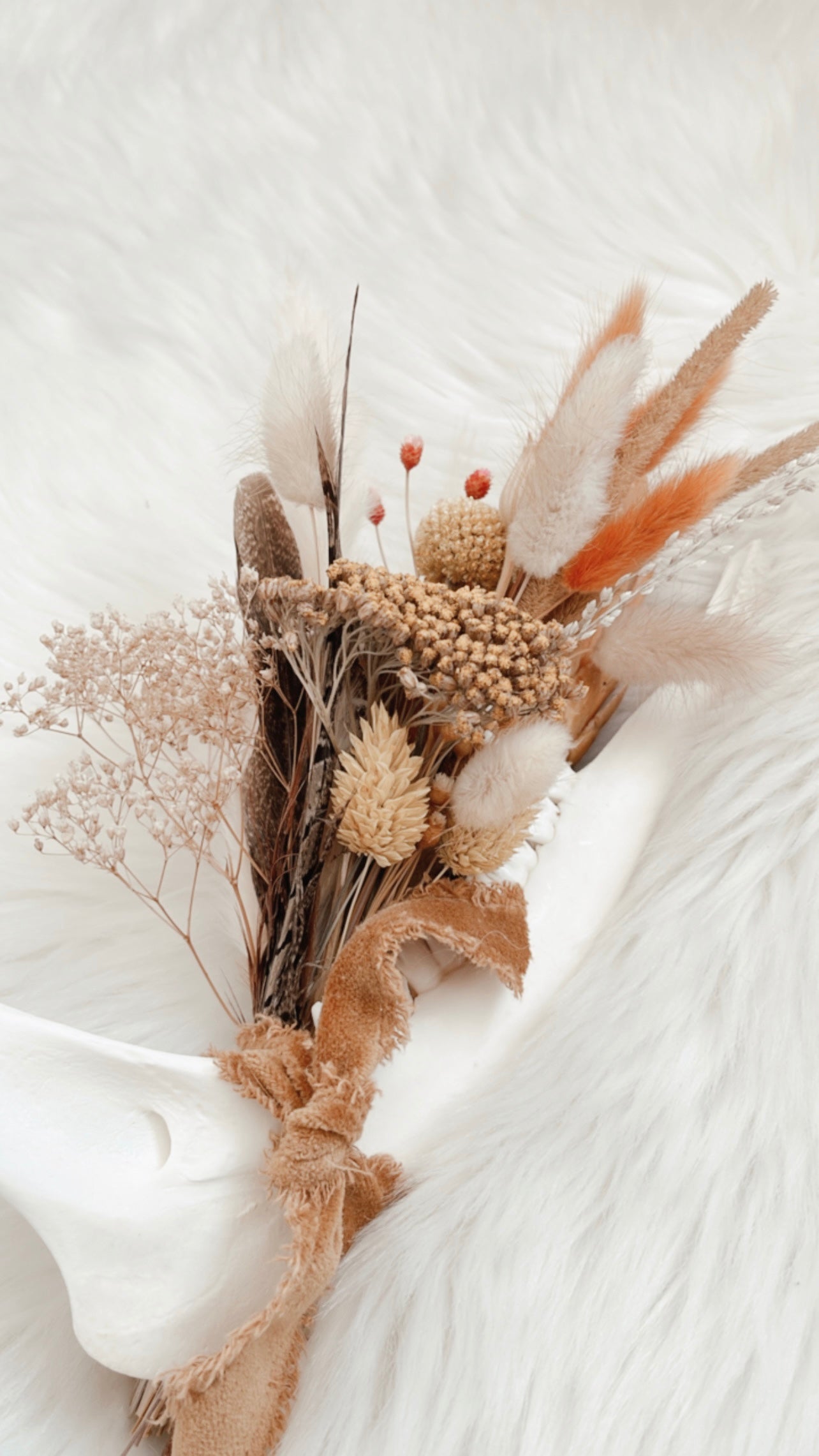 Deer Jaw Floral Arrangement