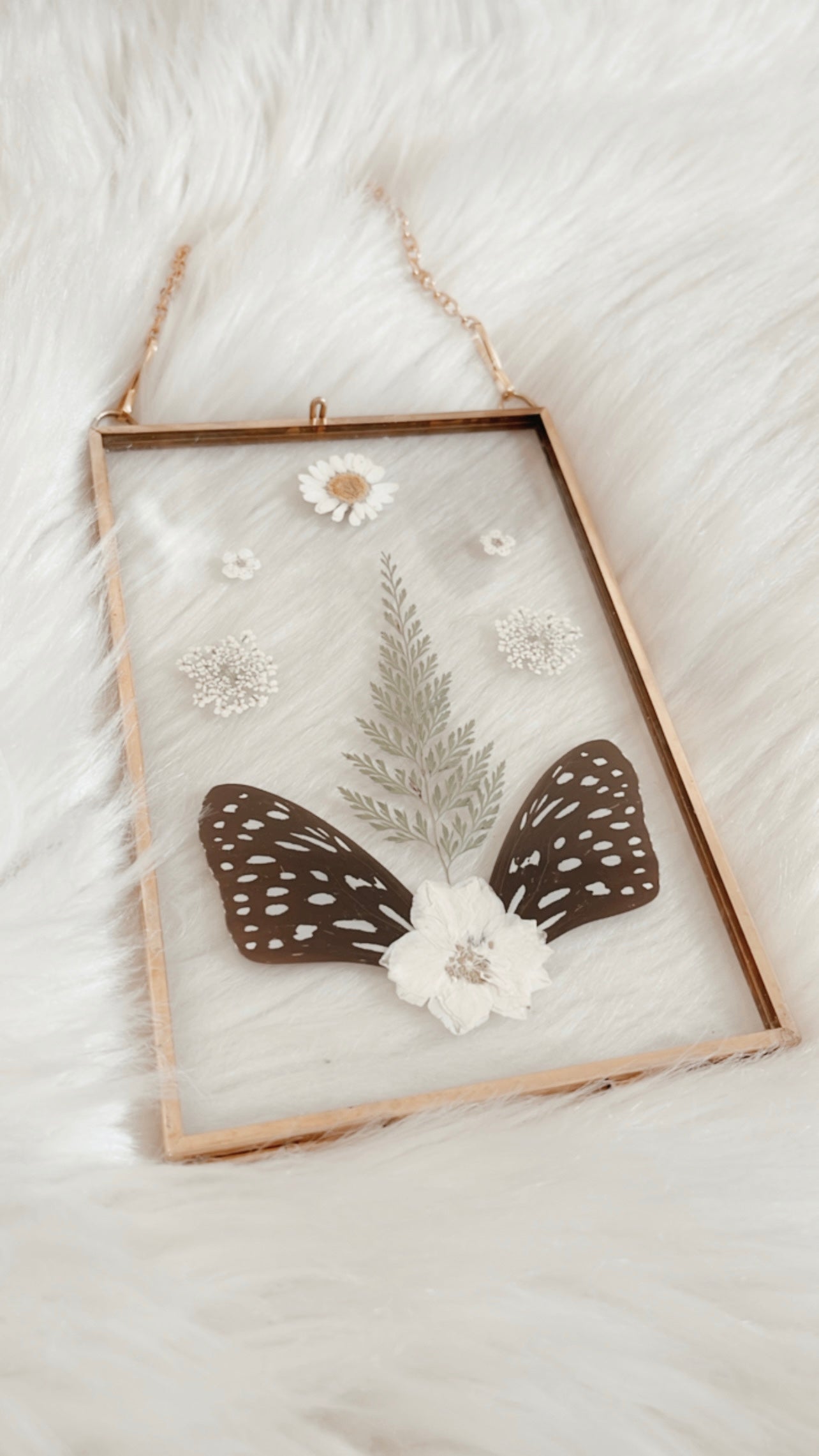 Margot Butterfly Floral Frame