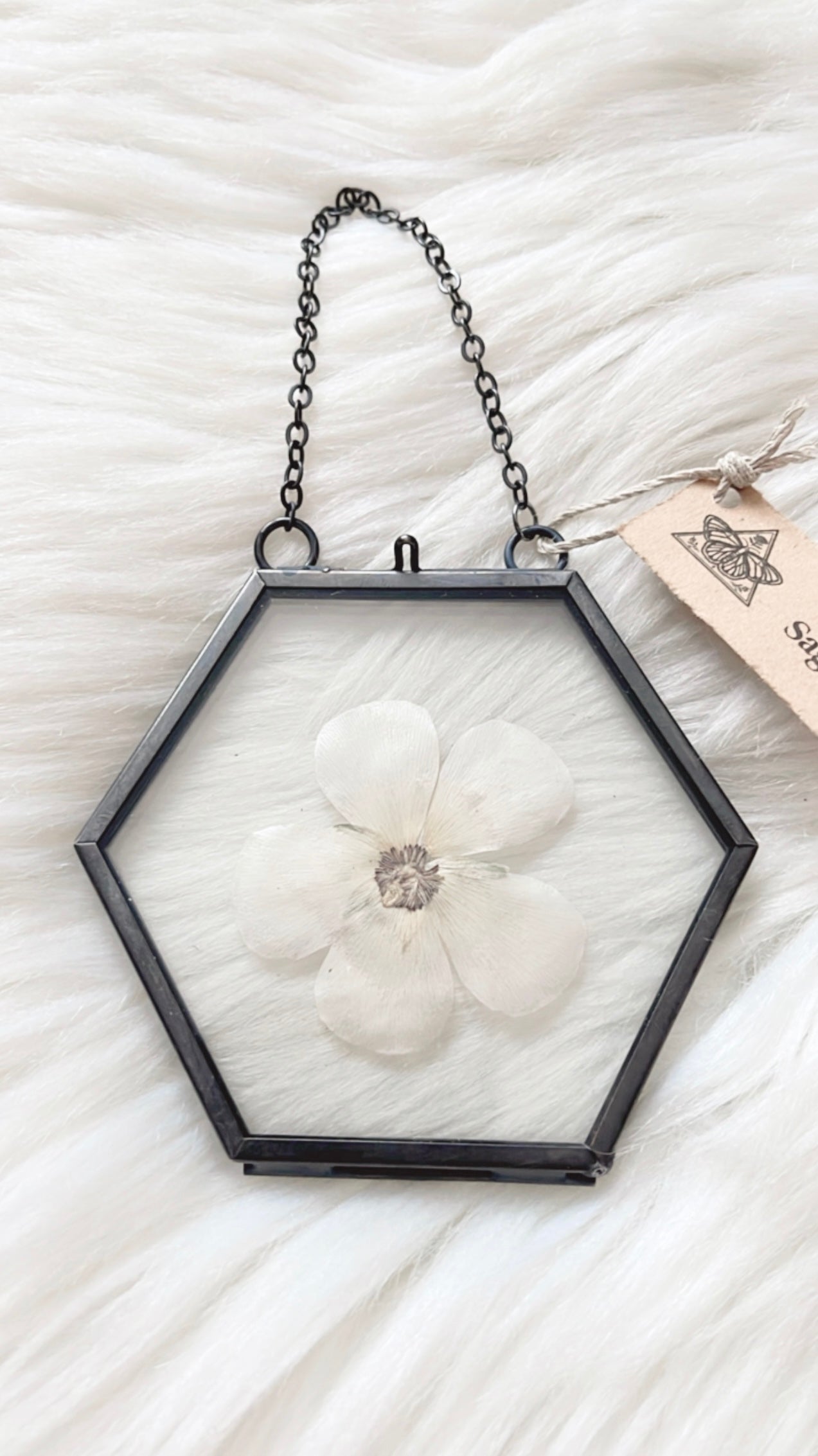 Maxine Floral Frame <3.5x3.25in>