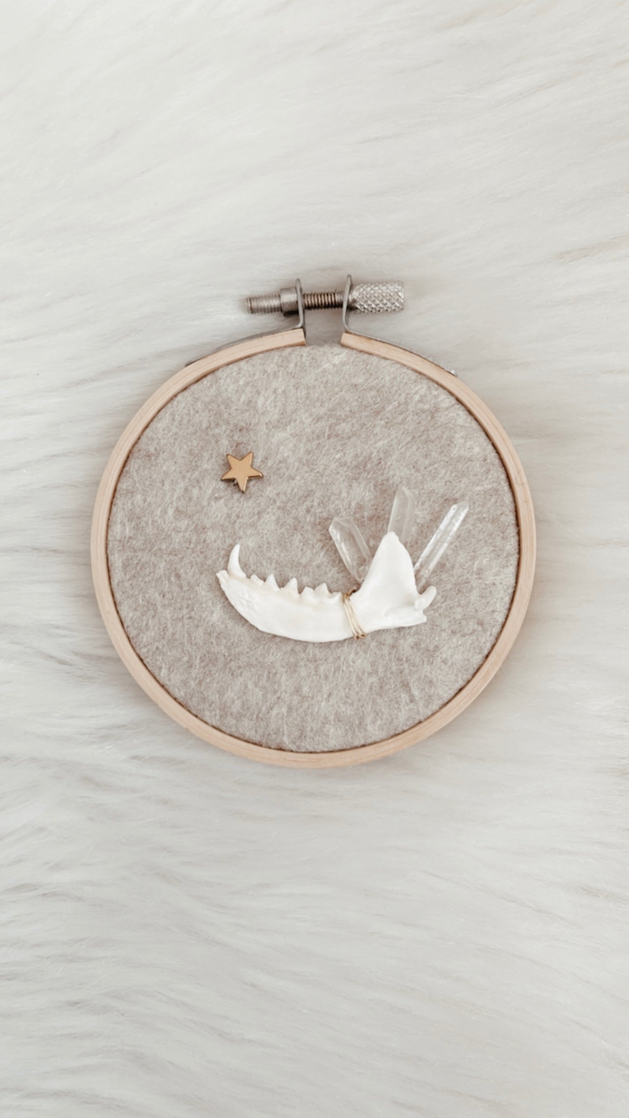 Minerva Mixed Media Hoop - 3.5in