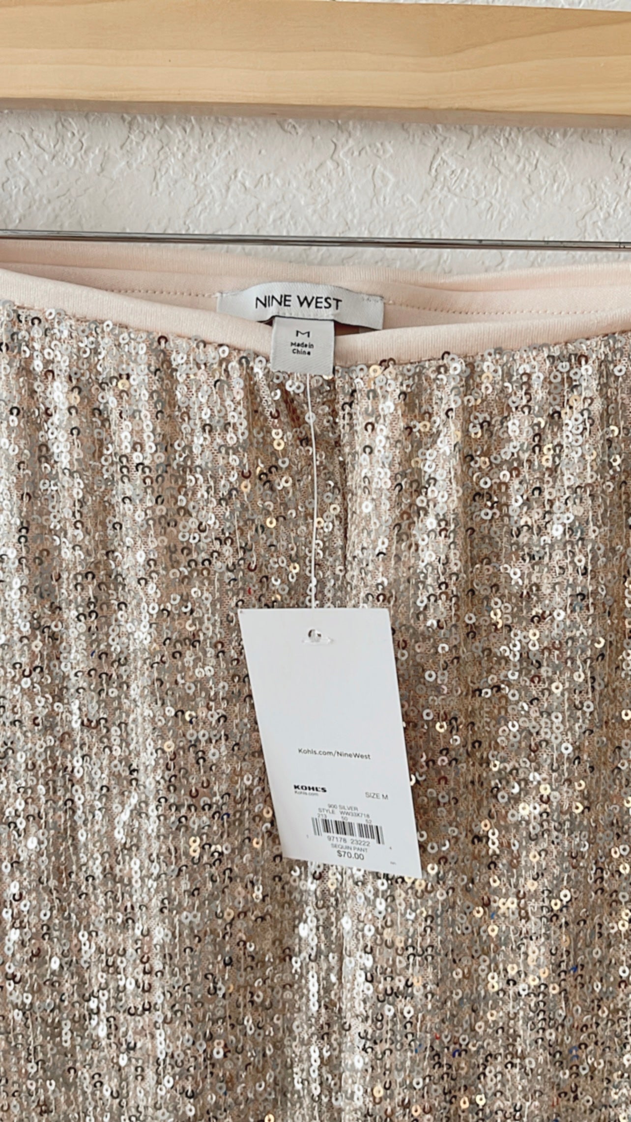 NWT Nine West Sequin Pants (MEDIUM)