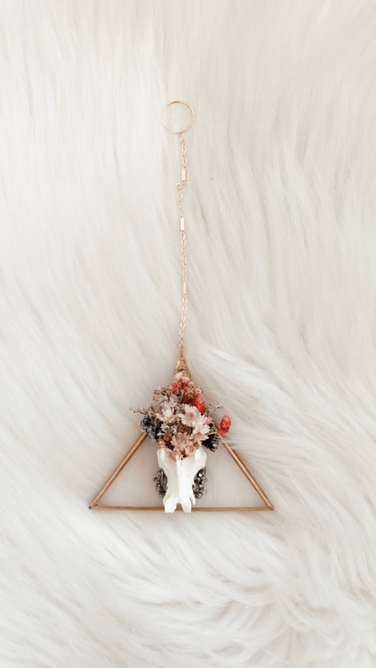 Noelle Fox Vertebrae Stained Glass Hanging