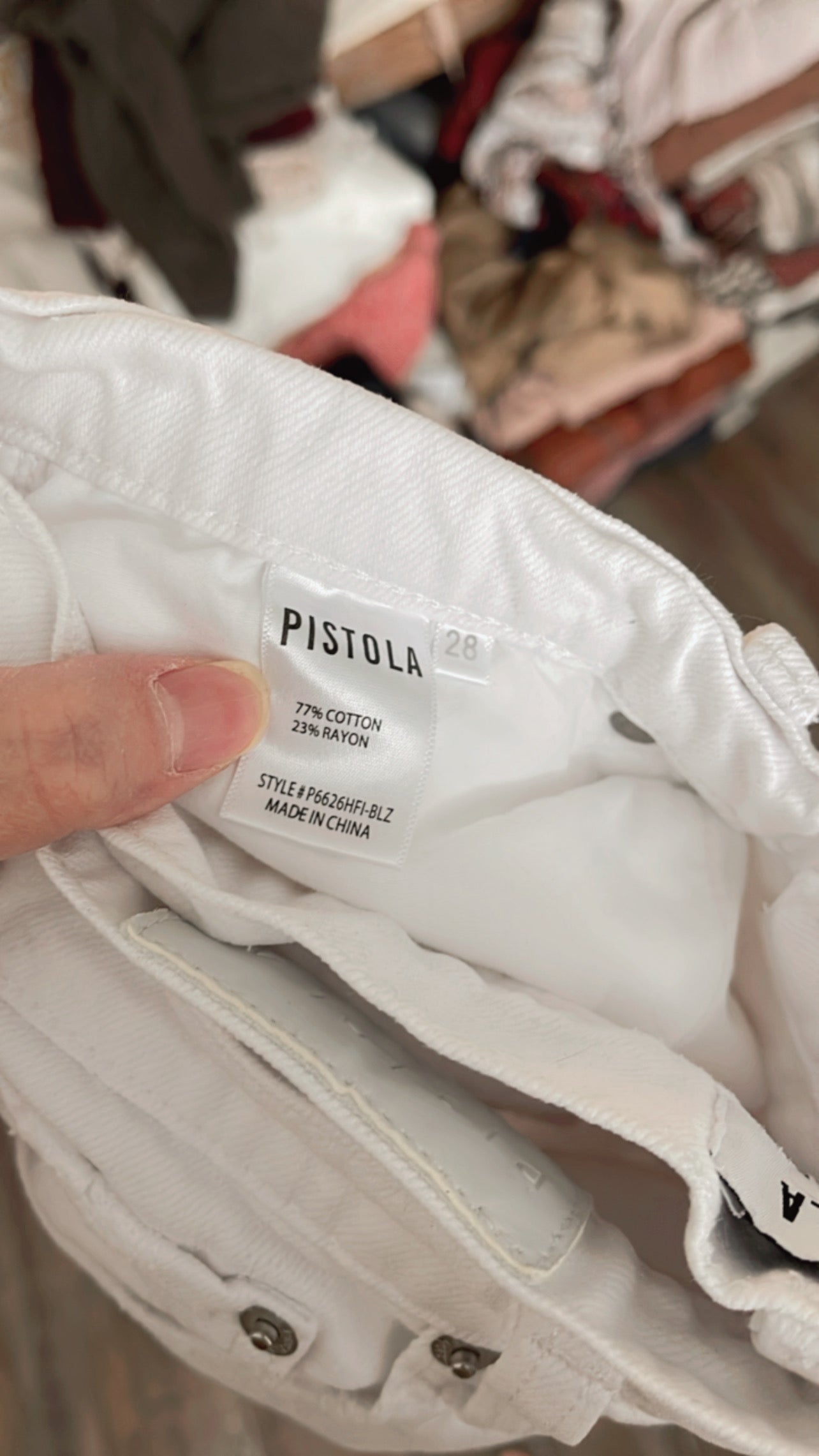 EUC Pistola Straight Leg Jeans (SIZE 28)