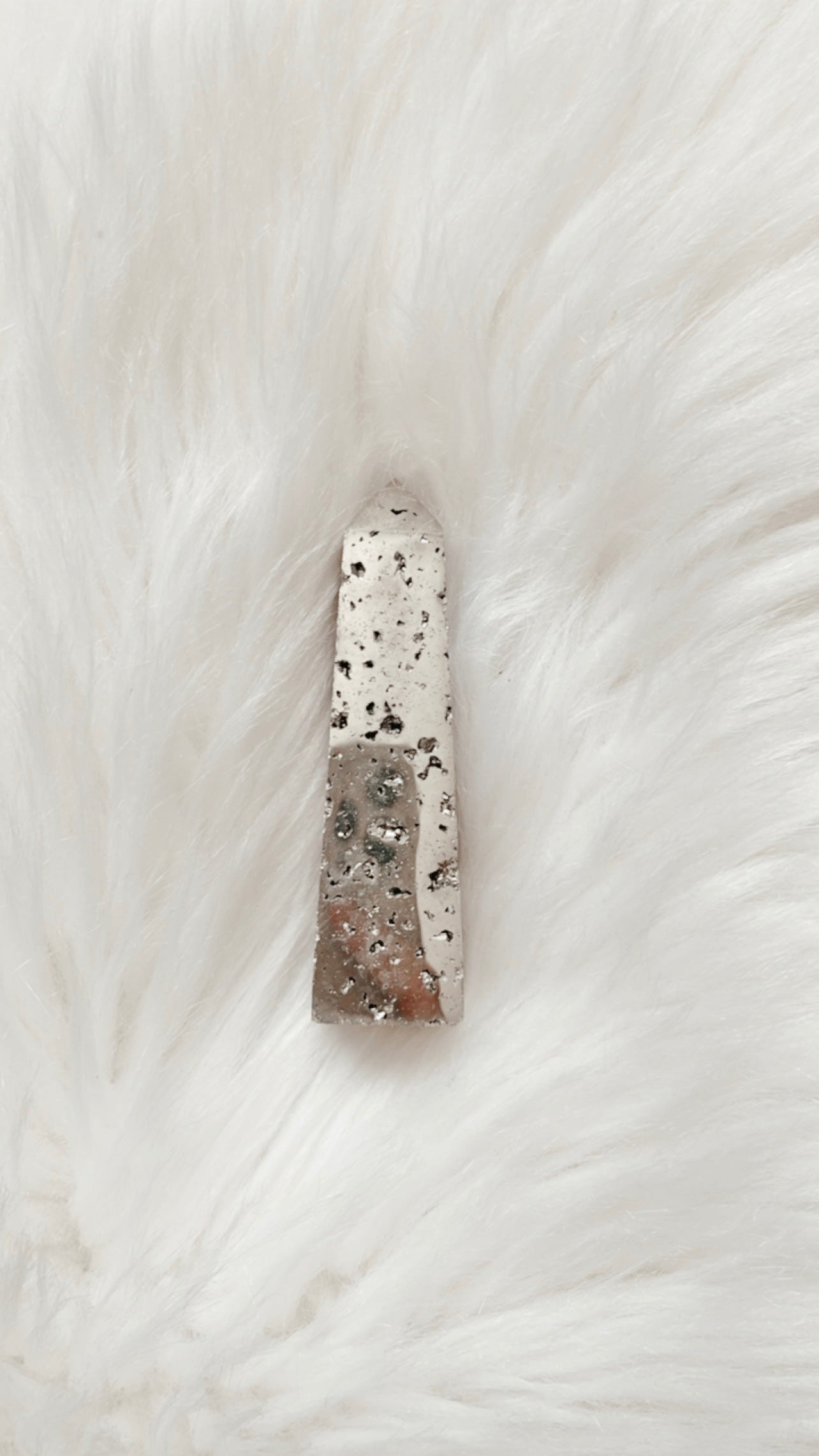 Natural Pyrite Obelisk Tower Point