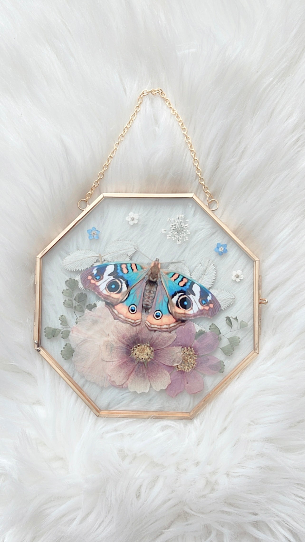 Ruby Paper Replica Floral Frame