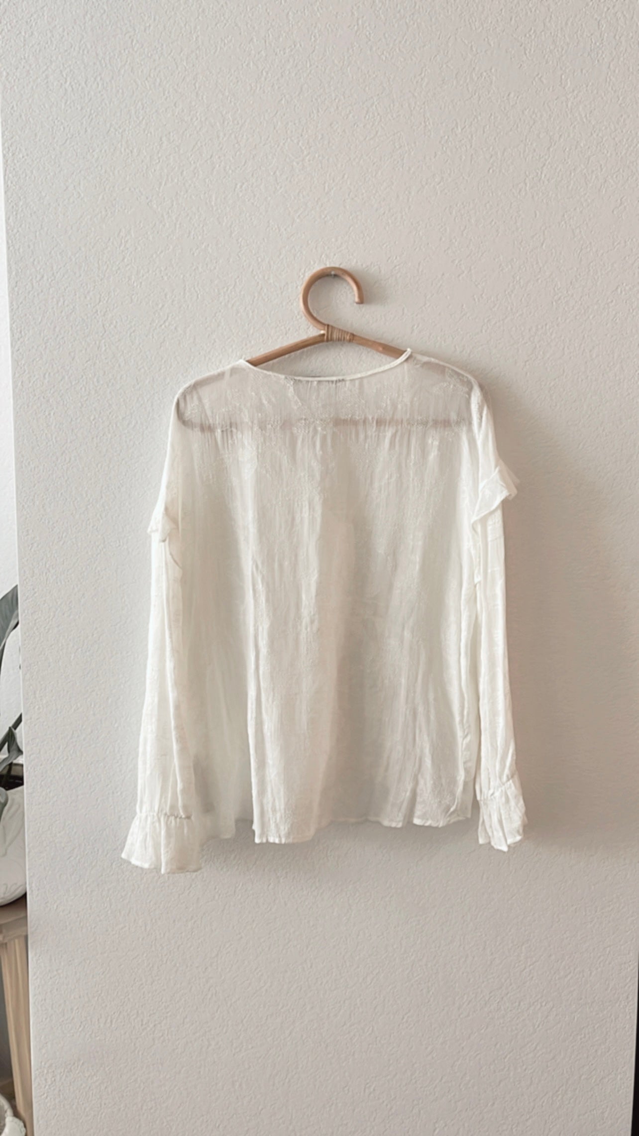 NWOT Zara Blouse (MEDIUM)