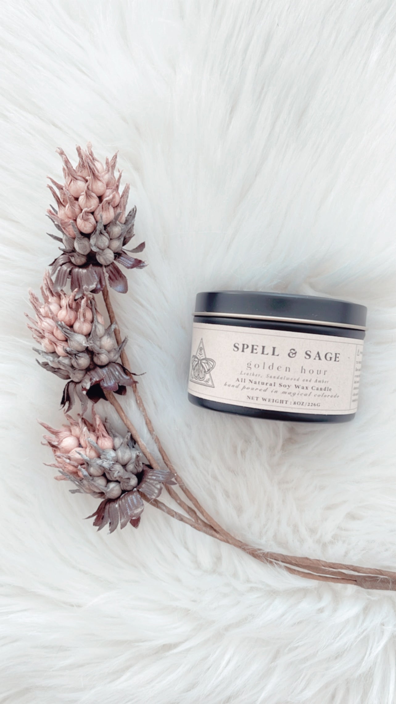 Golden Hour 8oz Candle