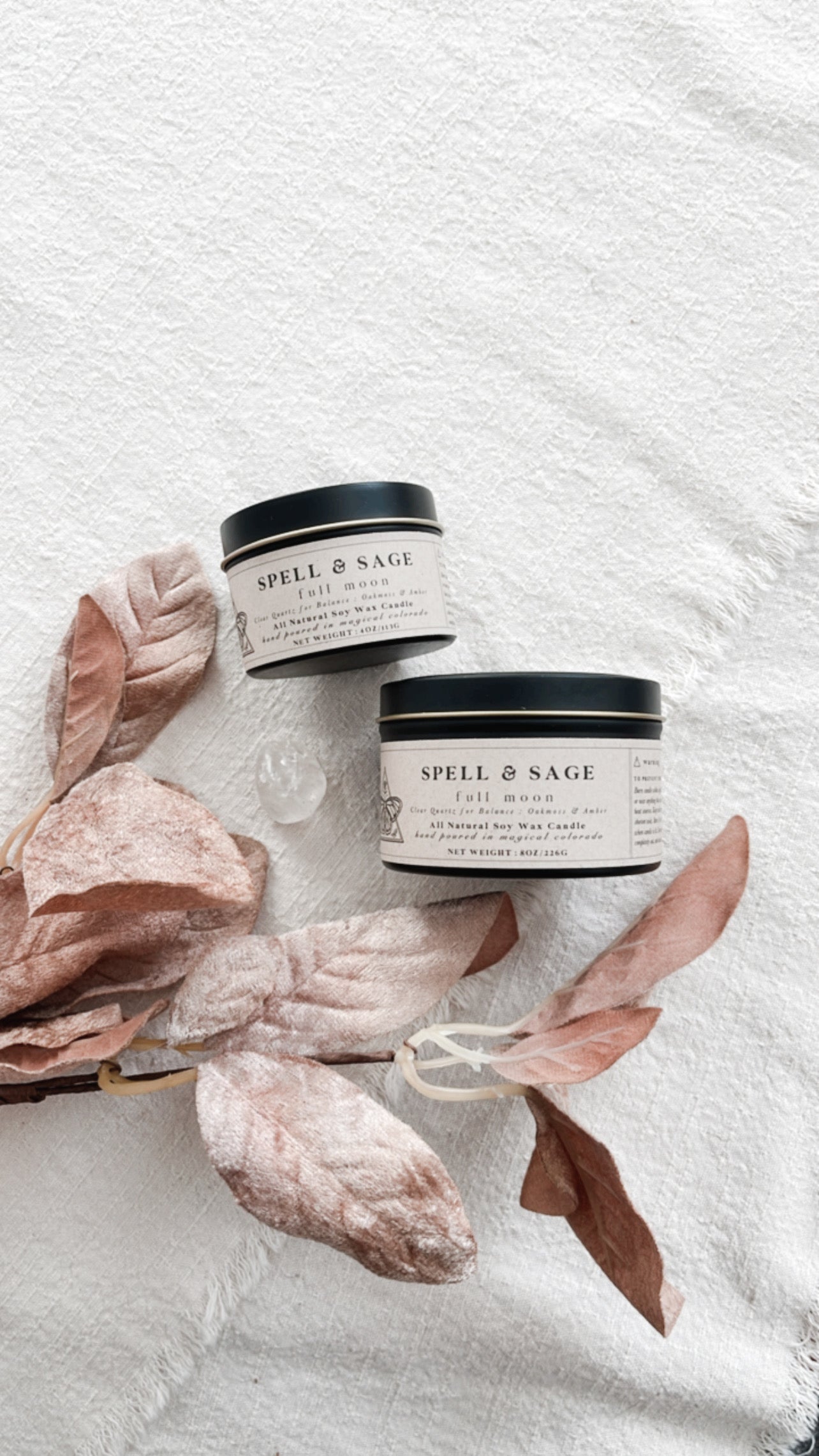Full Moon 8oz Candle