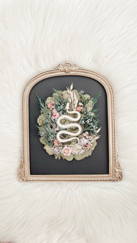 Blair Snake Floral Frame