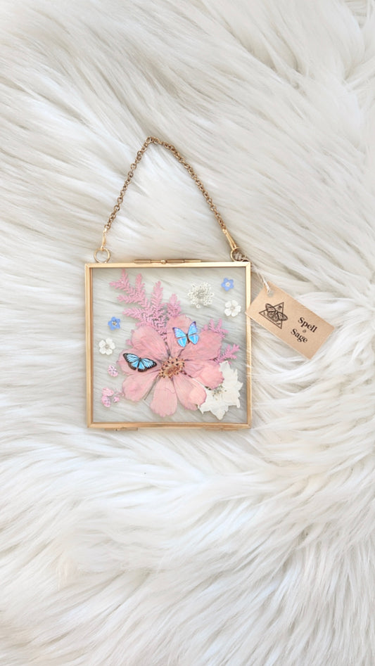 Adelaide Paper Replica Floral Frame <4x4in>