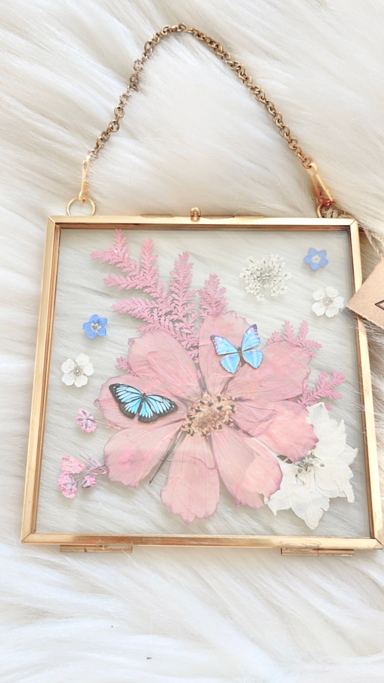 Adelaide Paper Replica Floral Frame <4x4in>