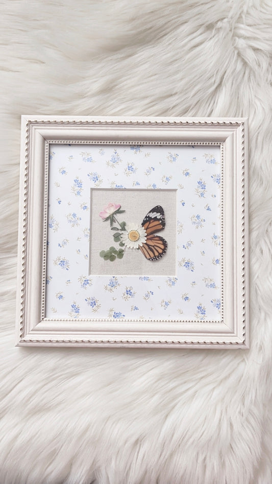 Adeline Butterfly Ornate Frame