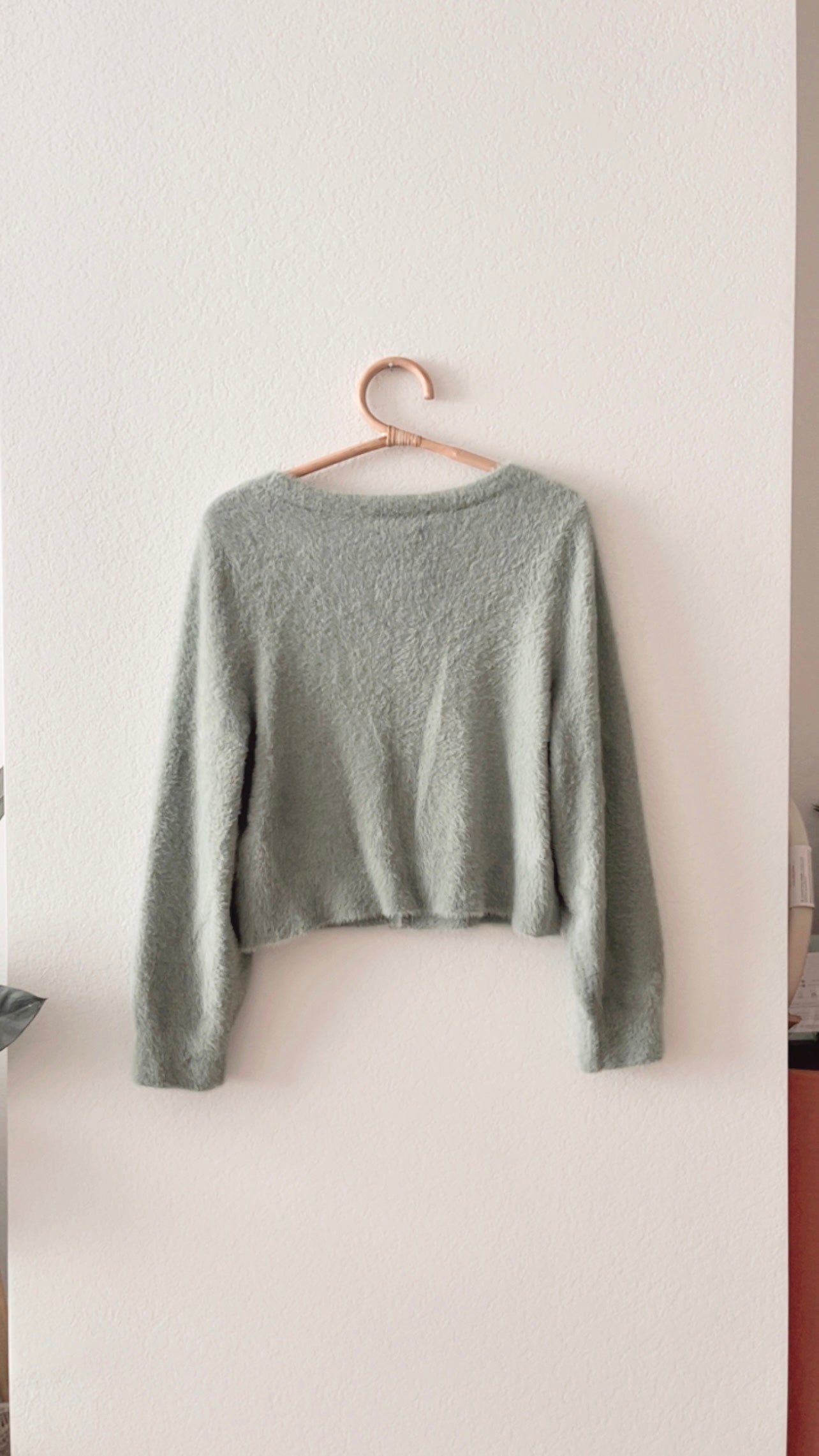 NWT Aerie Fuzzy Cardigan (LARGE)