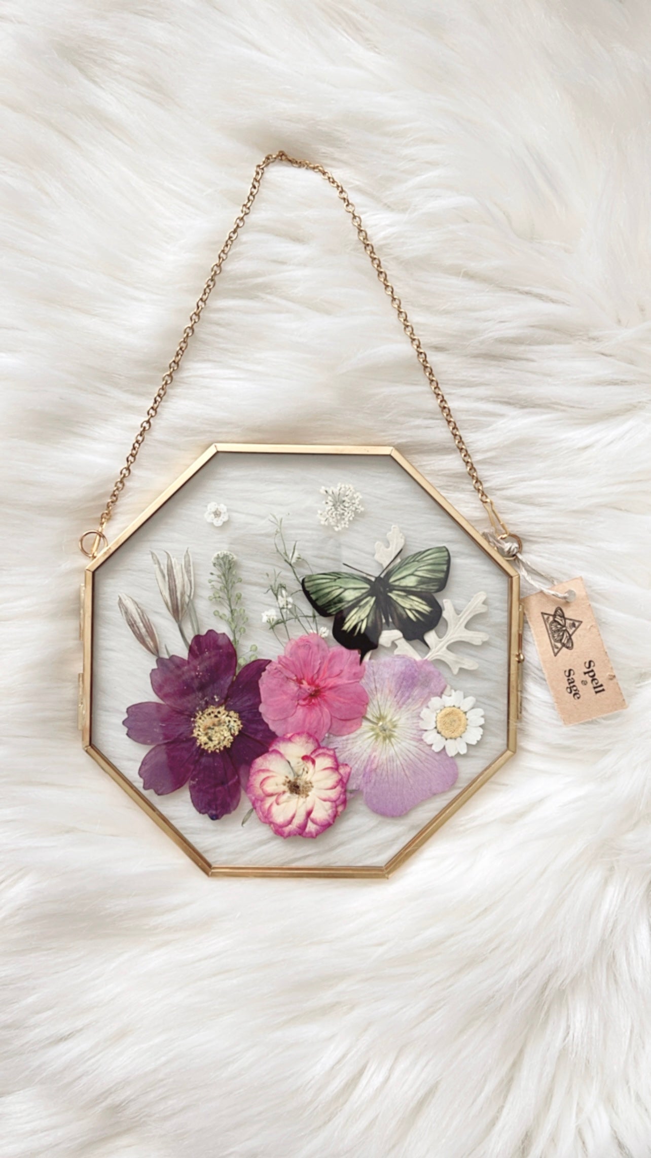 Althea Paper Replica Floral Frame <6x6in>