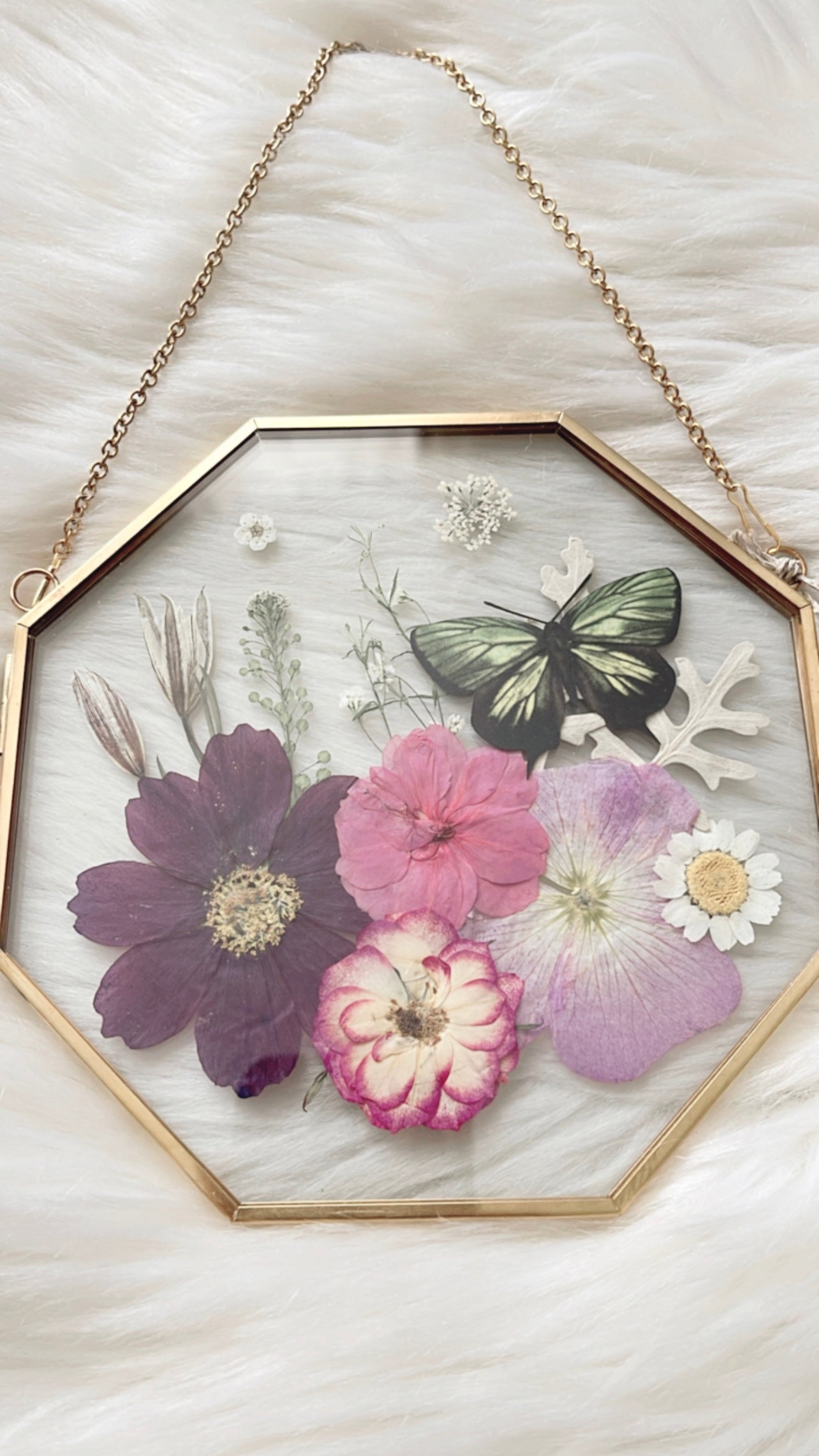 Althea Paper Replica Floral Frame <6x6in>