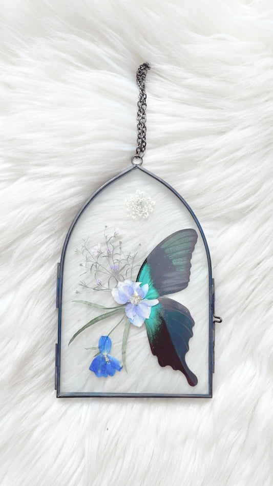 Alysha Butterfly Floral Frame