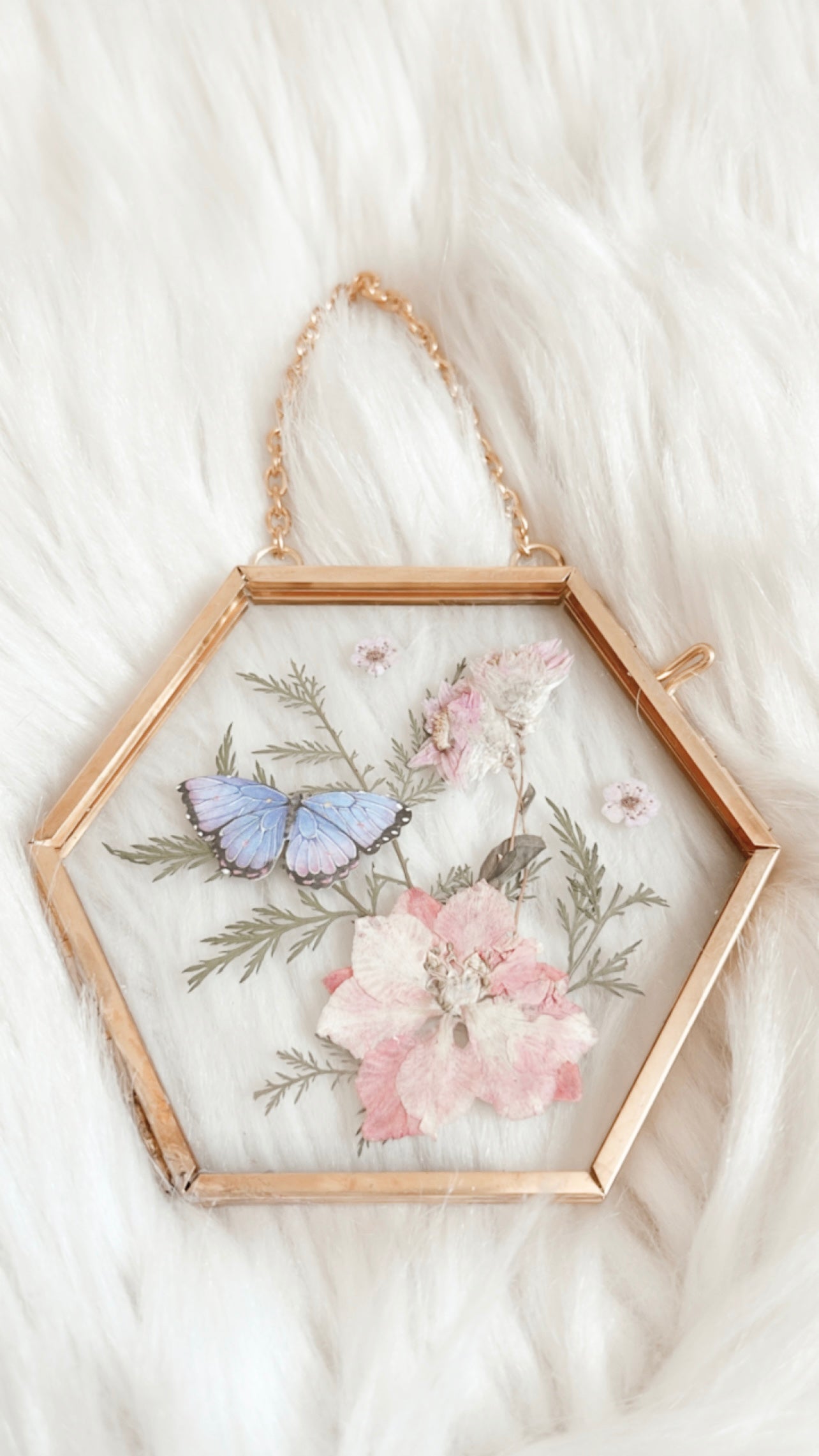 Alysha Paper Replica Floral Frame