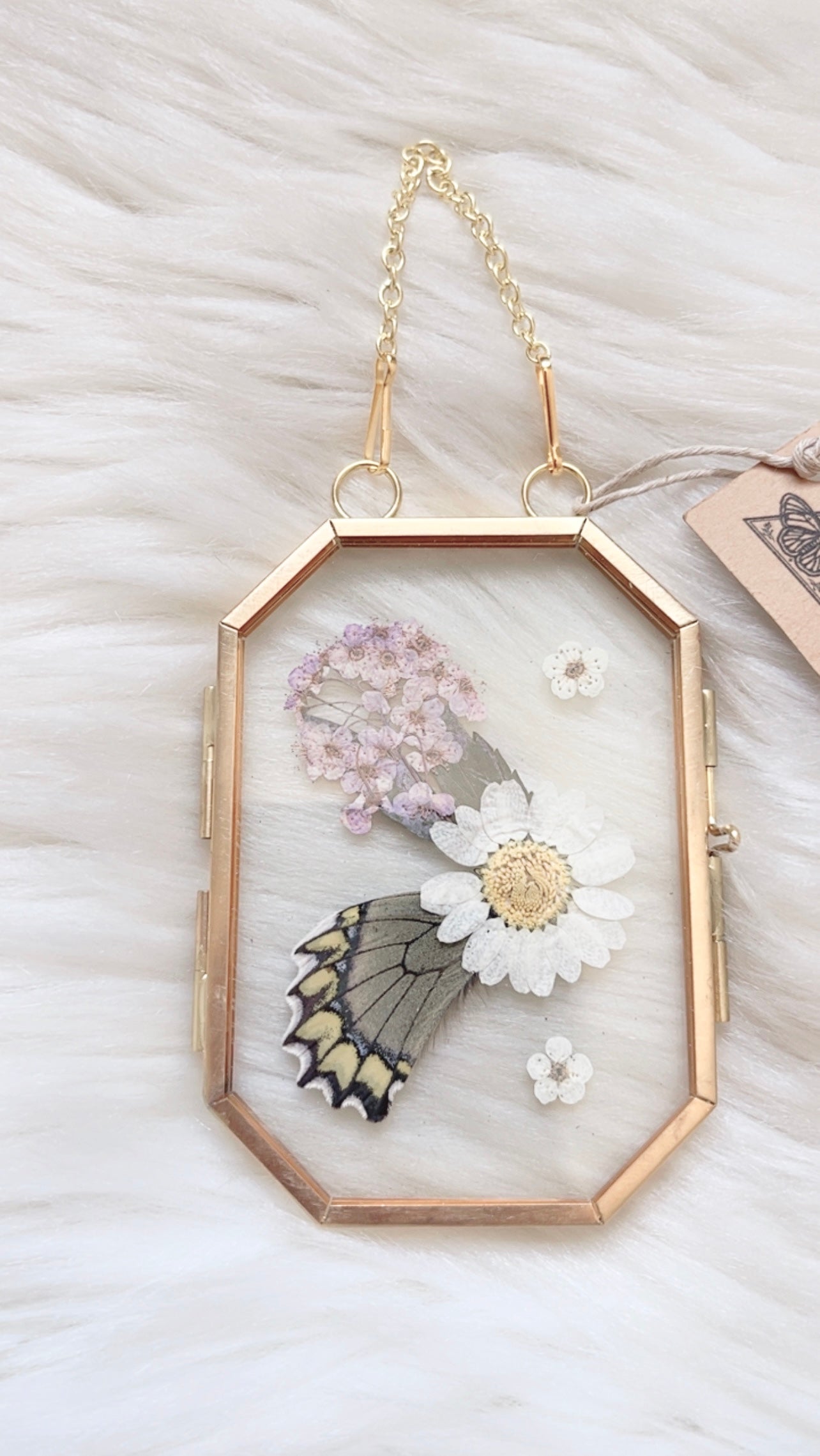 Amira Butterfly Floral Frame <2.5x3.5in>