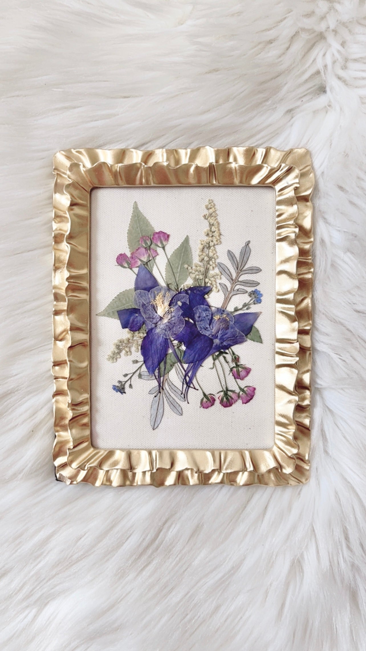 Amorette Floral Ornate Frame